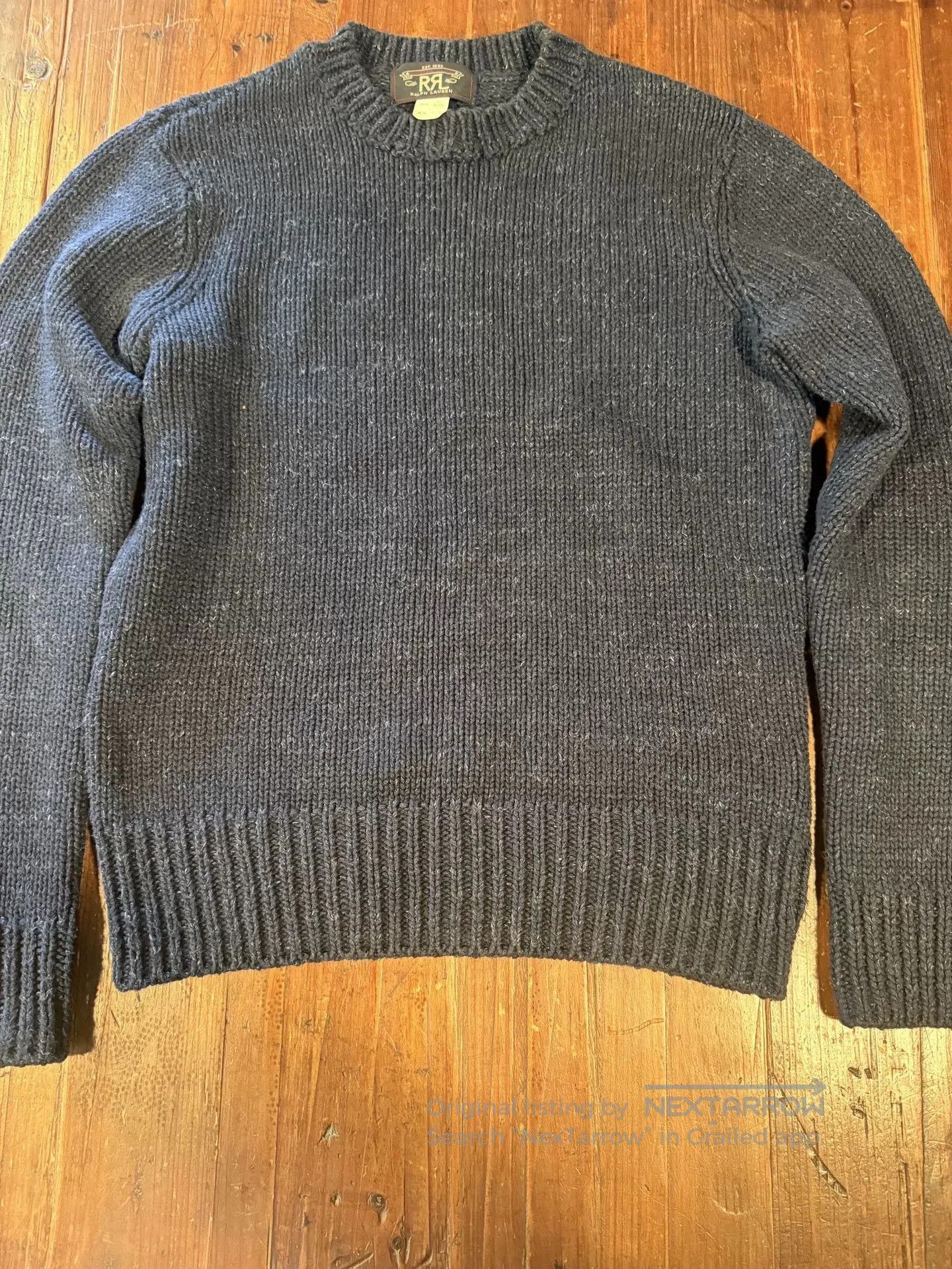 RRL Ralph Lauren RRL Ralph Lauren Gray Crewneck Sweater. Size US XS / EU 42 / 0 - 1 Thumbnail