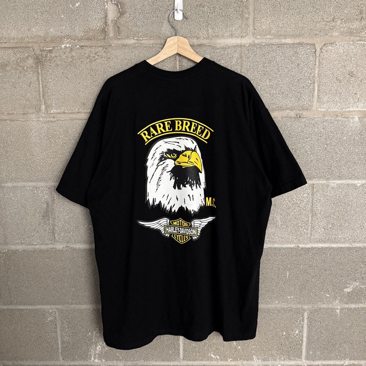 Harley Davidson Harley Davidson Ground Pounders Rare Black Tee Mens XXL Size US XXL / EU 58 / 5 - 1 Thumbnail