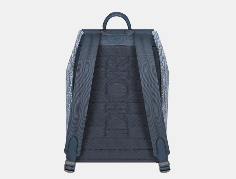 Dior o1w1db10426 1ADBA2 Size : OS / Saddle Backpack in Blue Size ONE SIZE - 4 Thumbnail