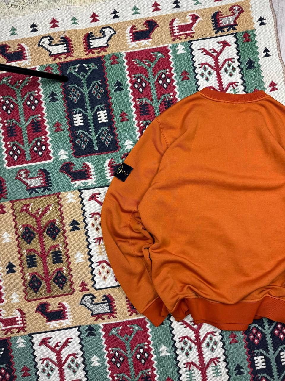 Japanese Brand × Stone Island × Vintage Vintage Stone Island Nylon Pocket Orange RARE Sweatshirt Size US L / EU 52-54 / 3 - 10 Thumbnail