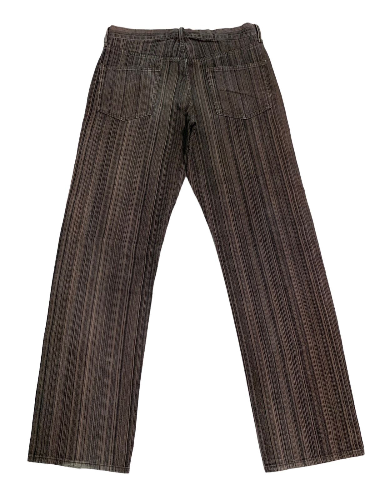 Japanese Brand 🔥Rare Vintage Stripes Trouser Japanese Brand Size US 32 / EU 48 - 3 Thumbnail