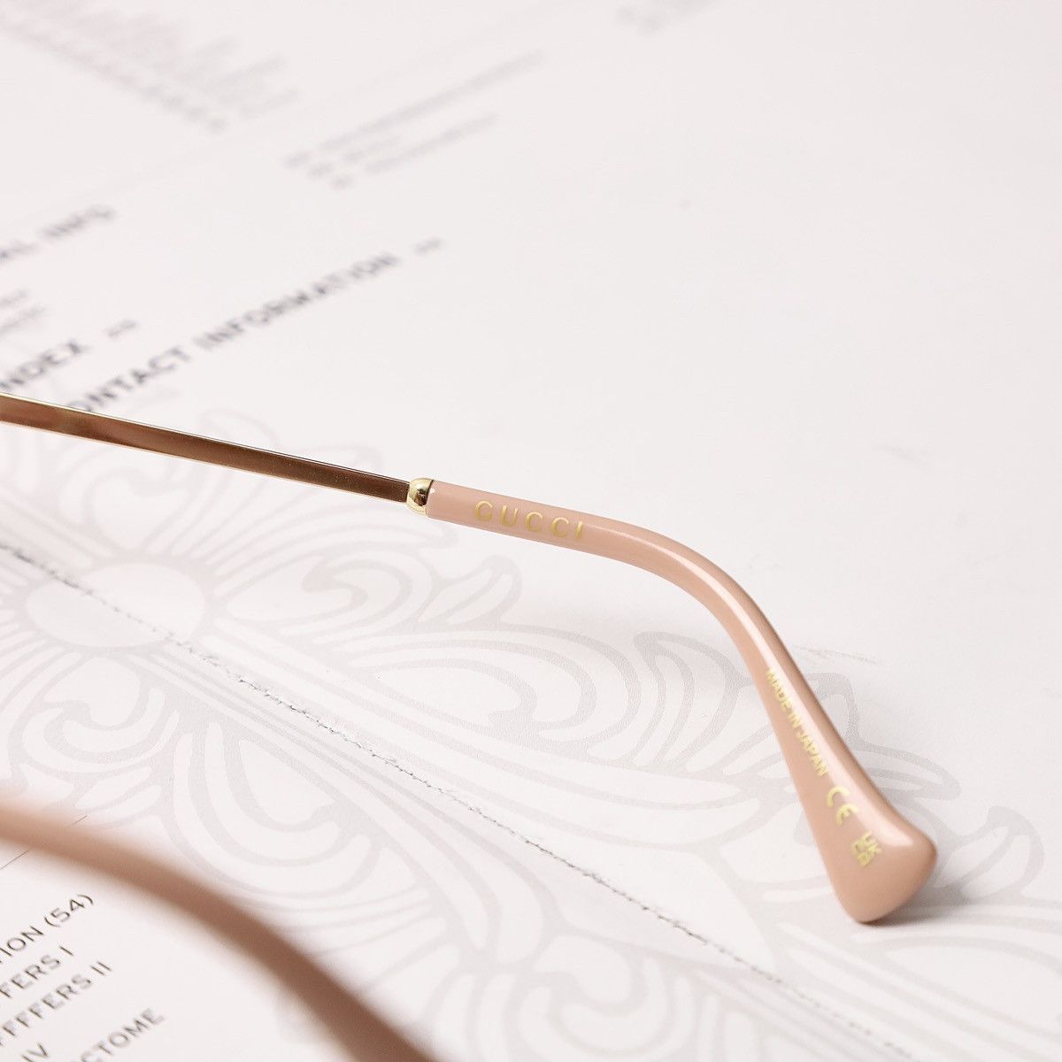Gucci GUCCI GG1420OK GLASSES Size ONE SIZE - 5 Thumbnail