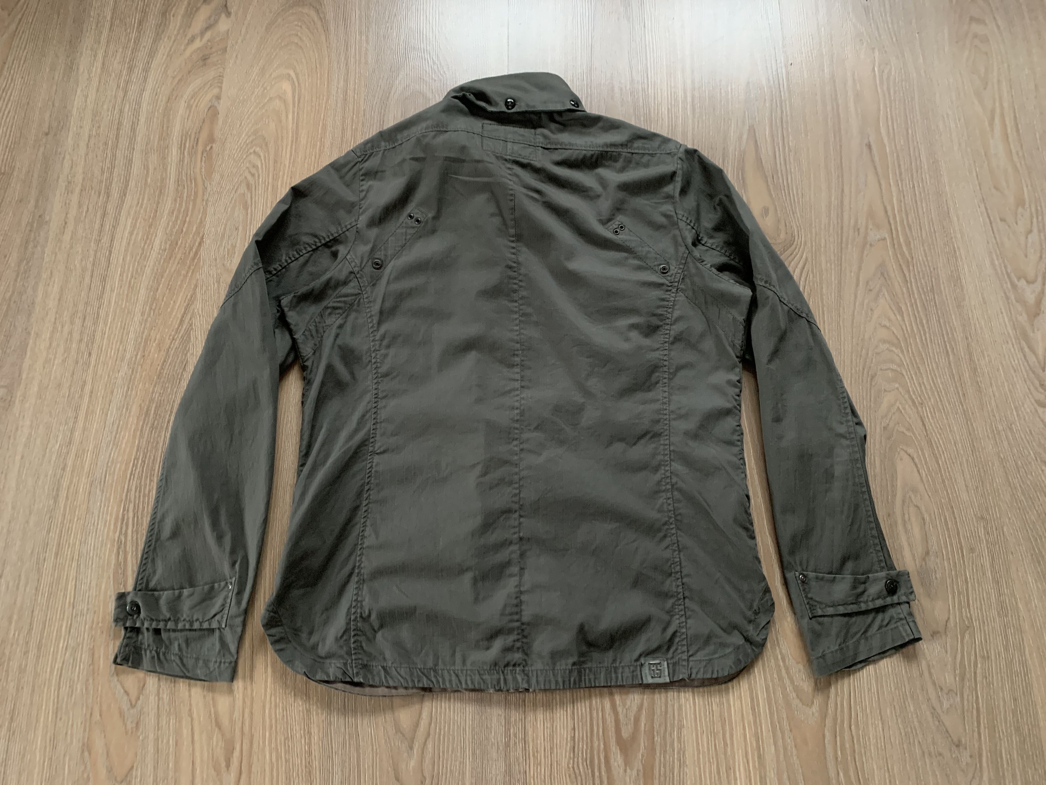 G-Star Vintage Khaki G-Star Raw Light Jacket Military Size US L / EU 52-54 / 3 - 3 Thumbnail