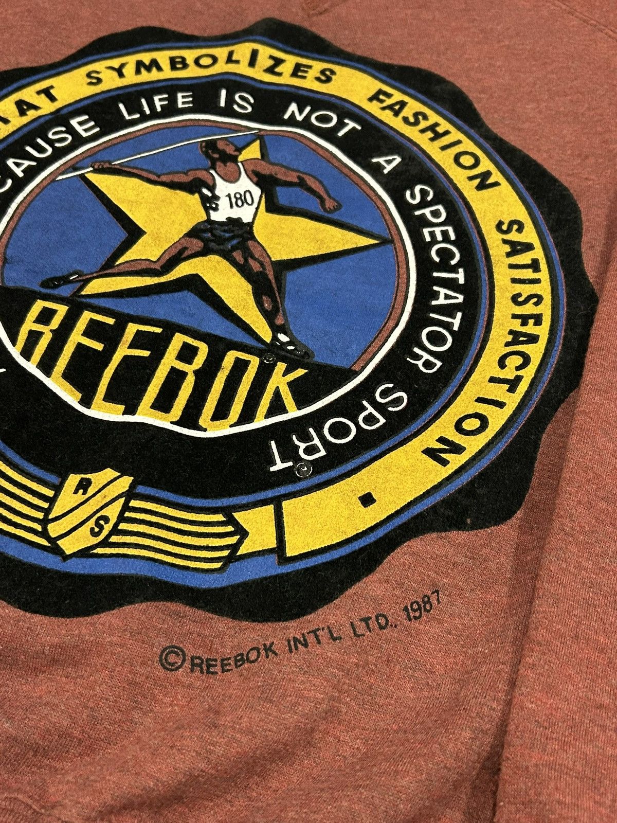 Reebok 1987 Reebok Sport Javelin Crewneck Size US M / EU 48-50 / 2 - 2 Thumbnail