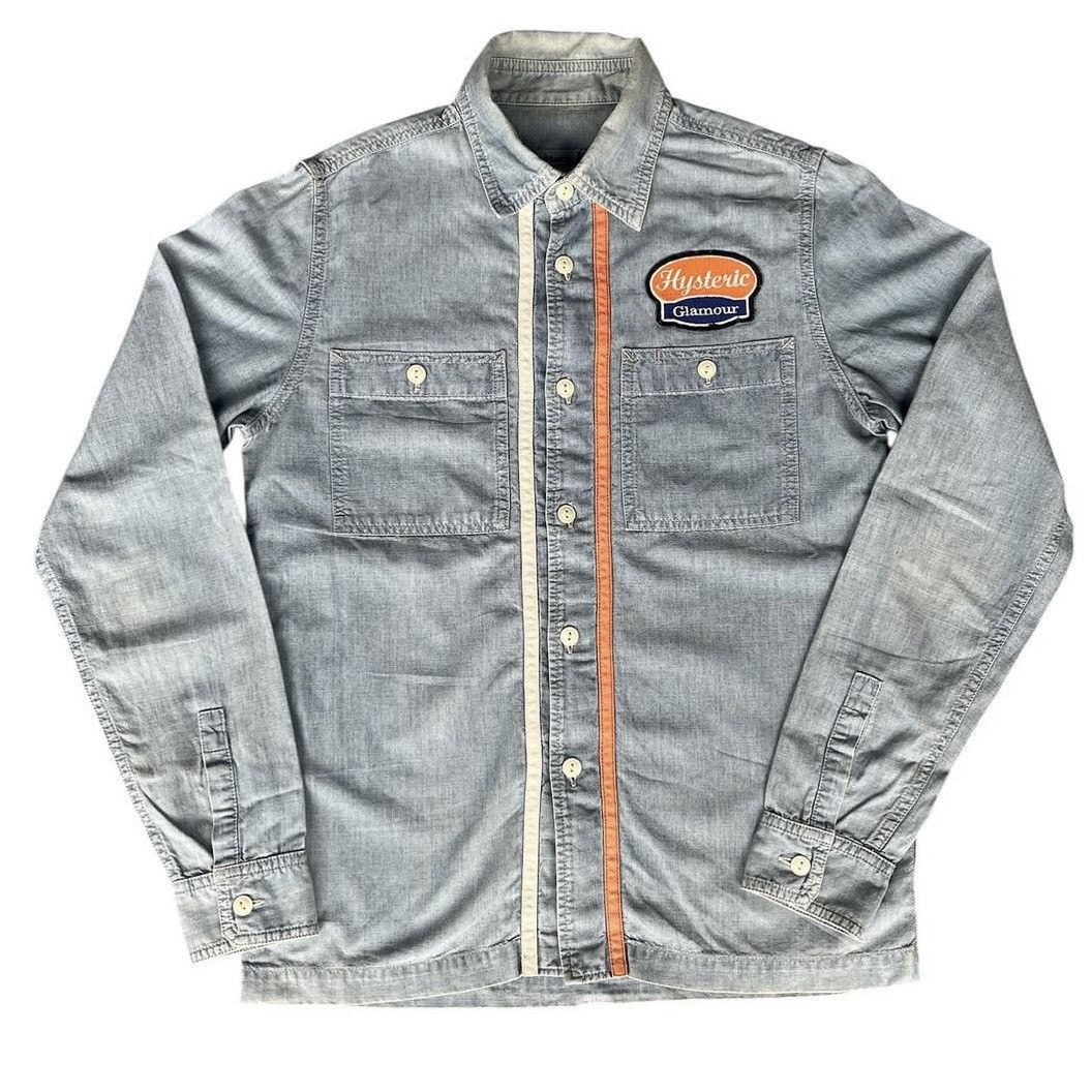 Hysteric Glamour Hysteric Glamour Detroit Kill City Button Up Shirt Size US S / EU 44-46 / 1 - 1 Thumbnail