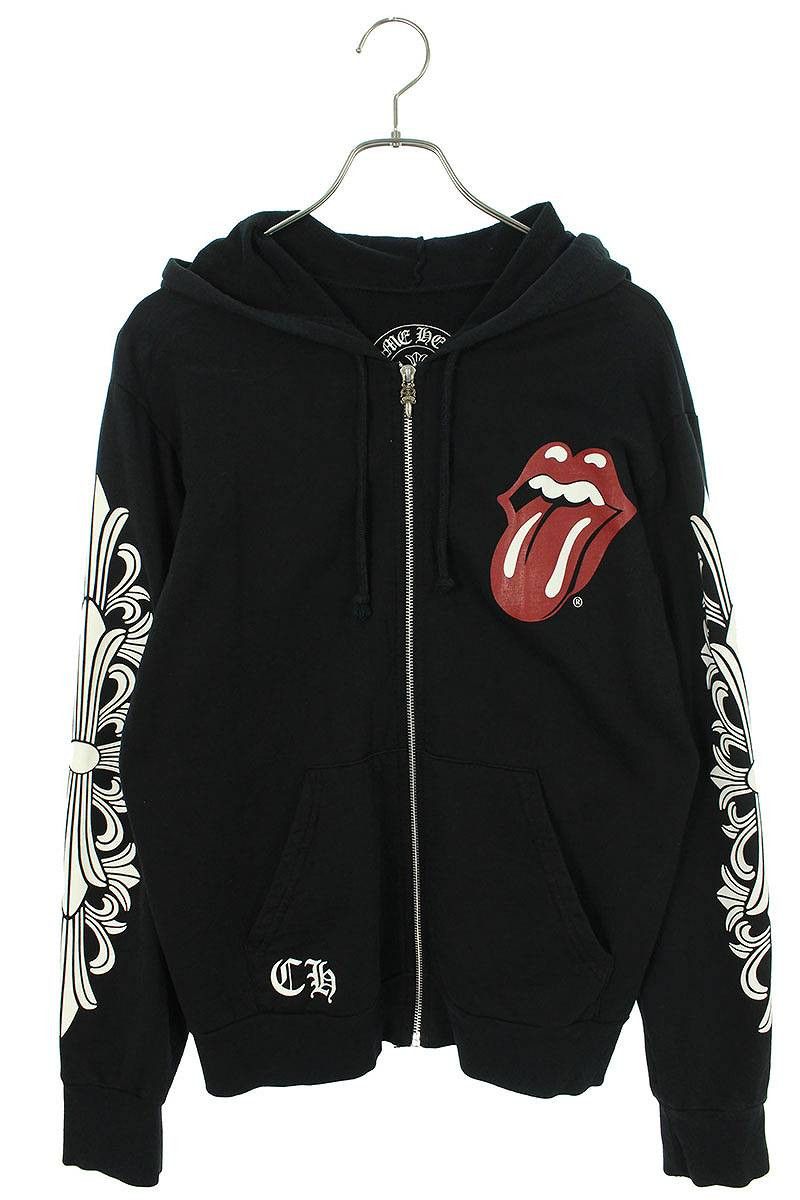Boucle De Ceinture Style Chrome Hearts / Rolling Stones En Cuir Brodé Multicolore - Taille 32/42, Largeur 1.5"