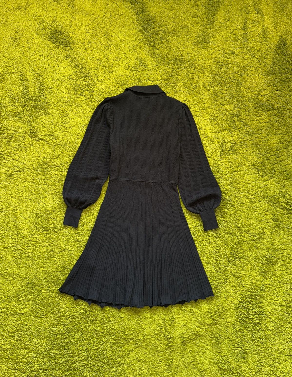 Sandro Sandro oldmoney style ribbed dress Size S / US 4 / IT 40 - 2 Thumbnail