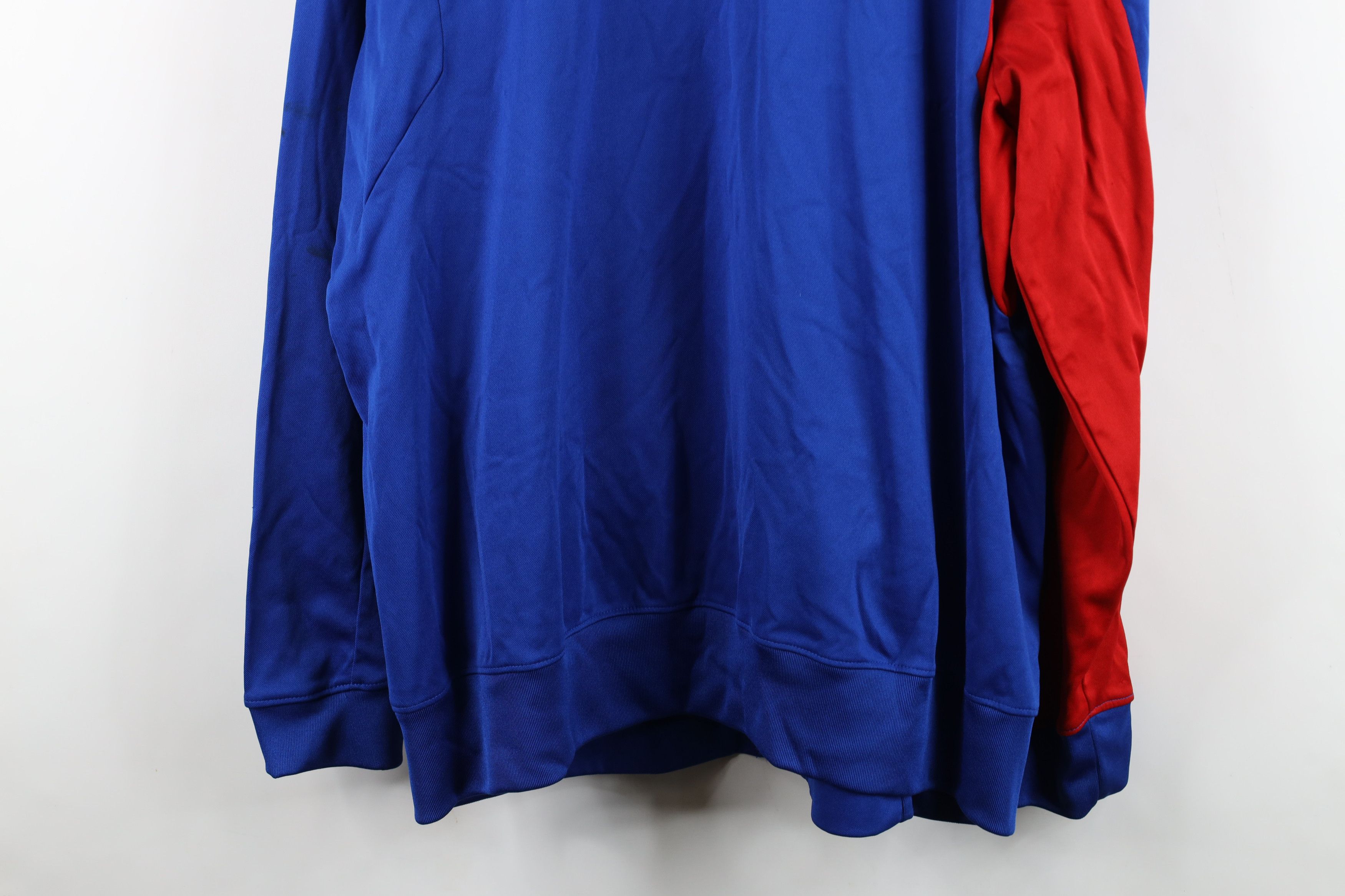 Adidas Adidas Kansas University Basketball Full Zip Jacket Blue Size US XL / EU 56 / 4 - 18 Thumbnail