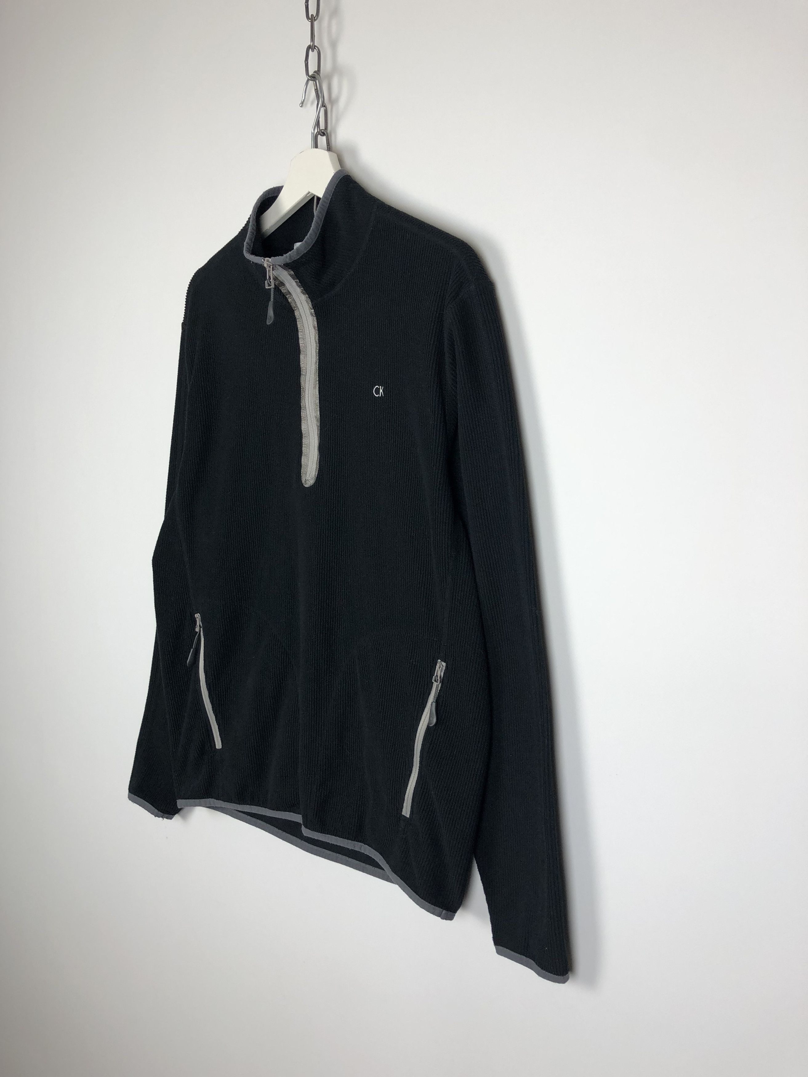 Calvin Klein Calvin Klein Golf Fleece Pullover Half Zip Black size L Size US L / EU 52-54 / 3 - 6 Thumbnail