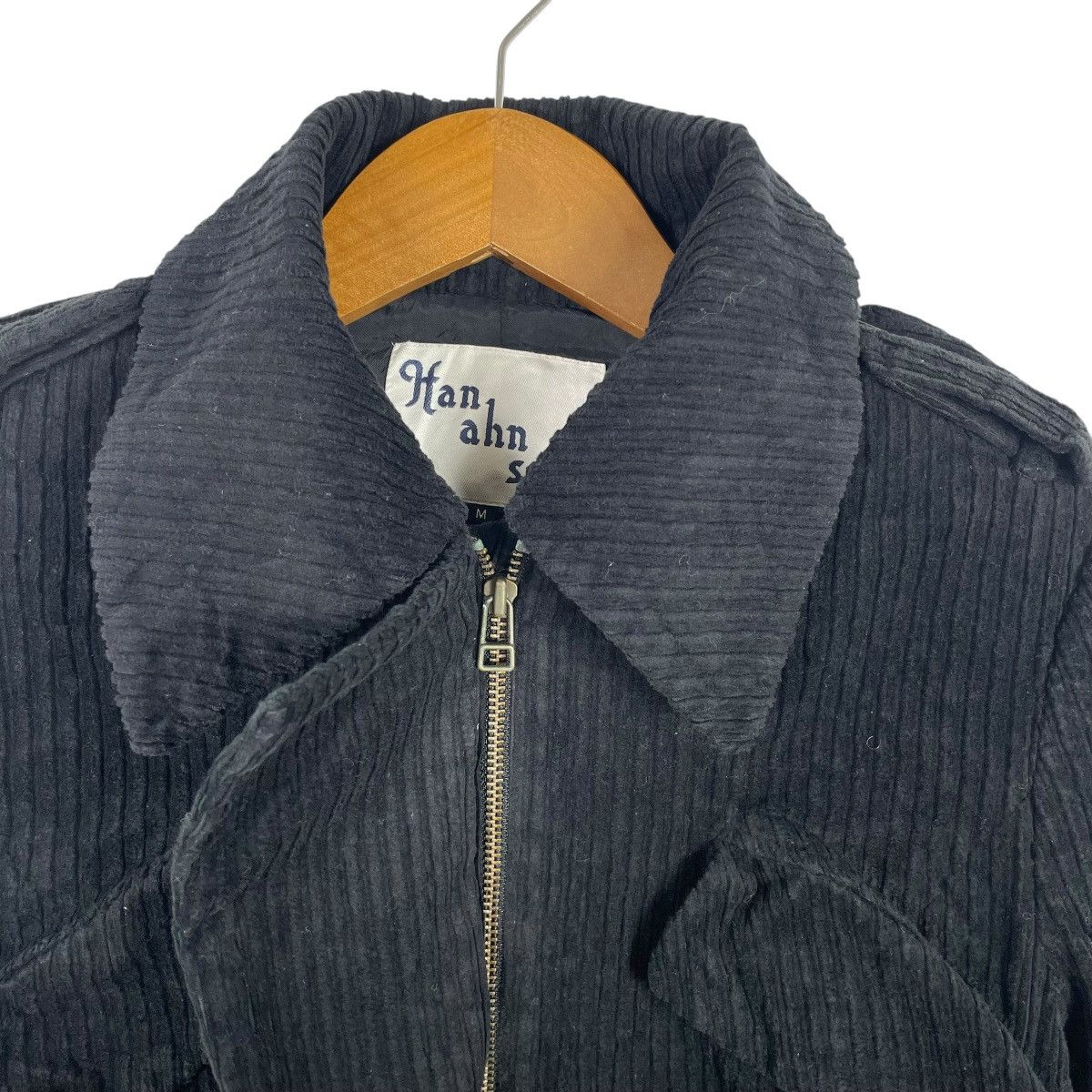 Japanese Brand Han Anh Soon Japan Corduroy Crop Top Jacket Size US M / EU 48-50 / 2 - 3 Thumbnail