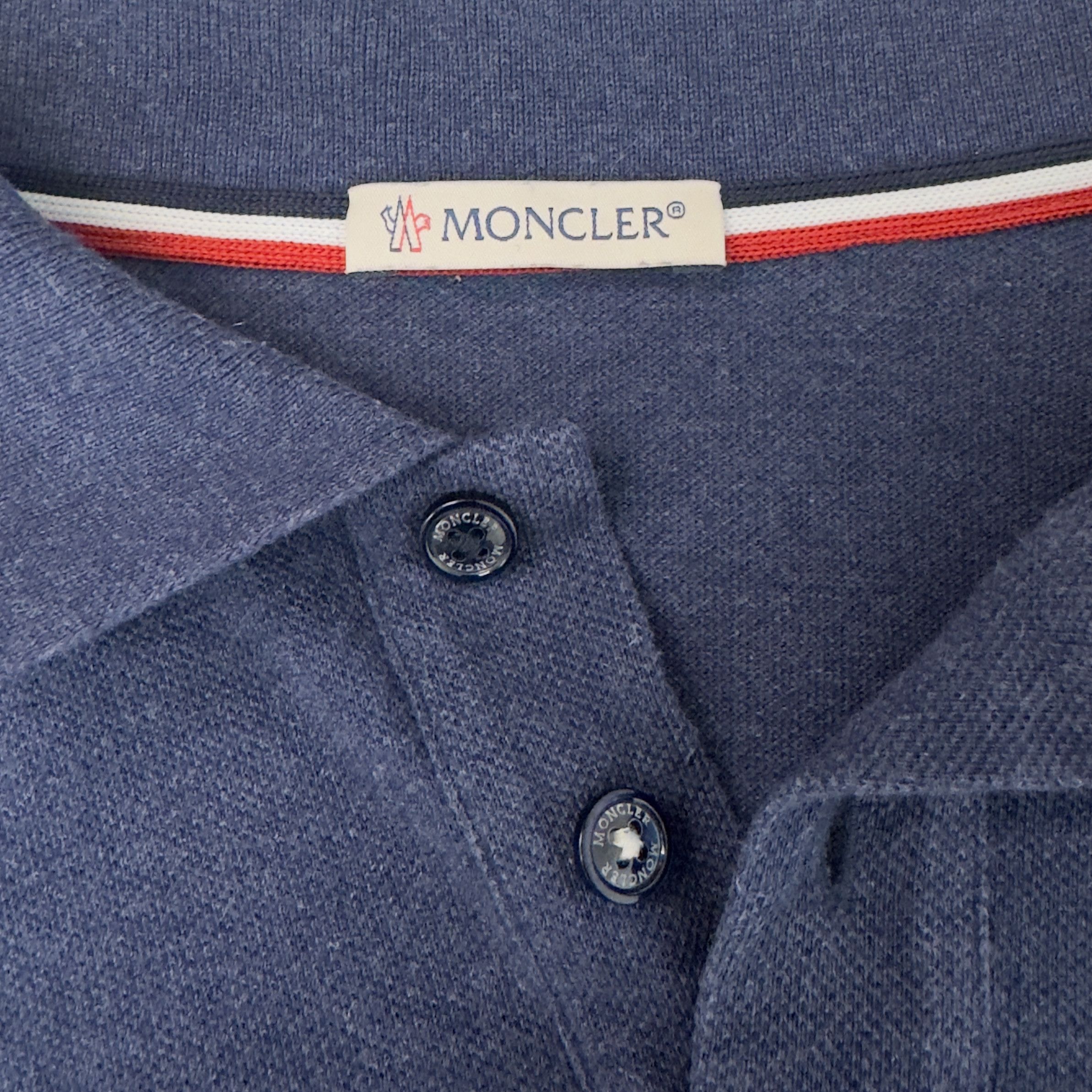 Moncler Moncler women chest logo-patch detail polo shirt Size M / US 6-8 / IT 42-44 - 3 Thumbnail
