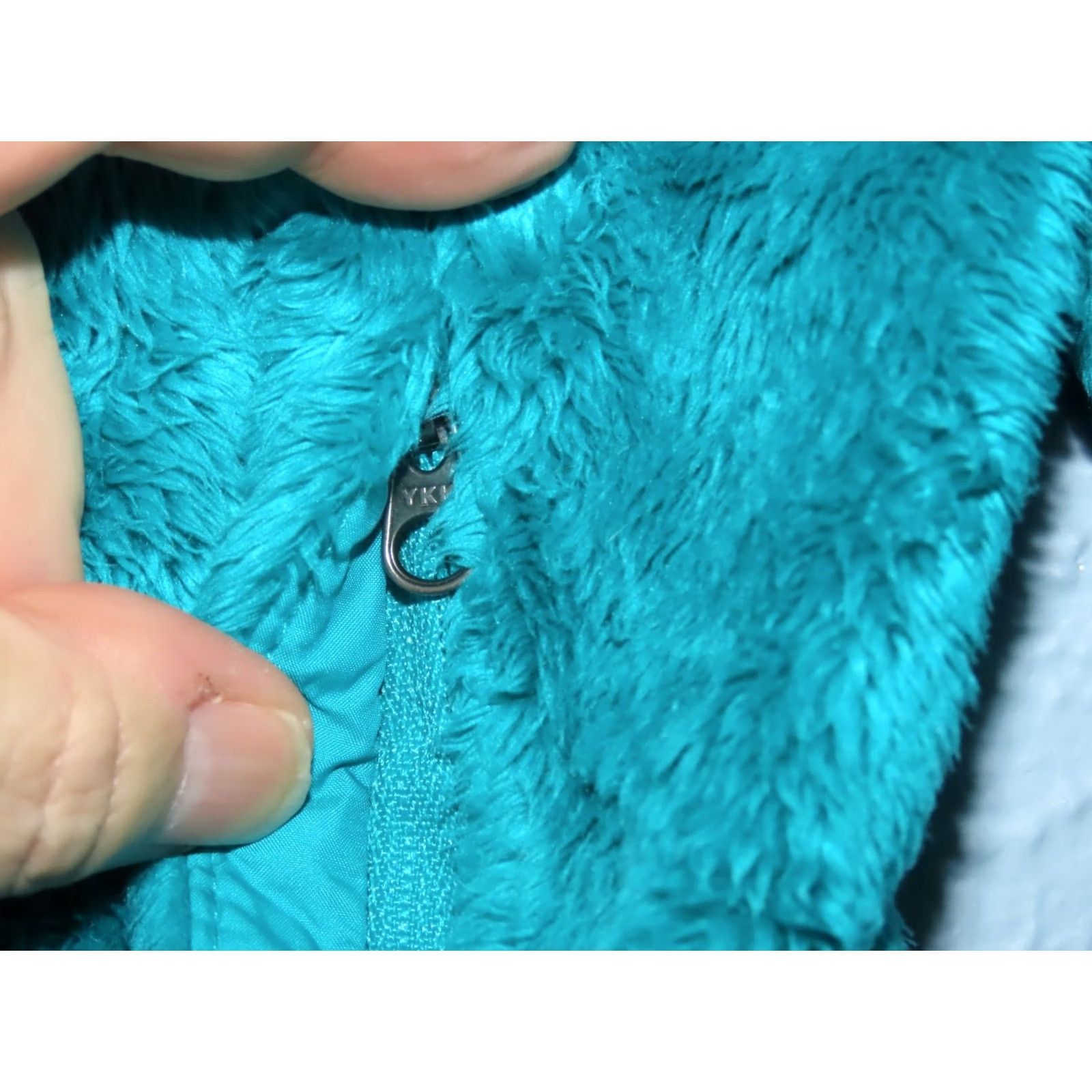 The North Face The North Face Jacket Women's S Teal Osito Fleece Full Zip Pockets Zippered Lined Casual Travel Size S / US 4 / IT 40 - 6 Thumbnail