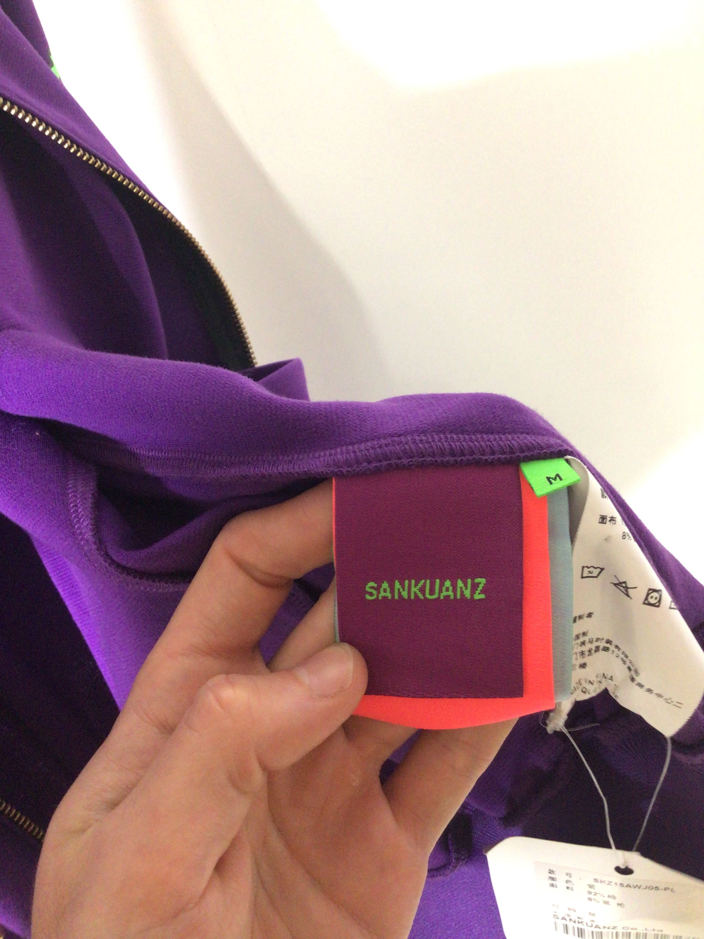 Sankuanz Sankuanza AW15 Purple Jacket Size US M / EU 48-50 / 2 - 4 Thumbnail