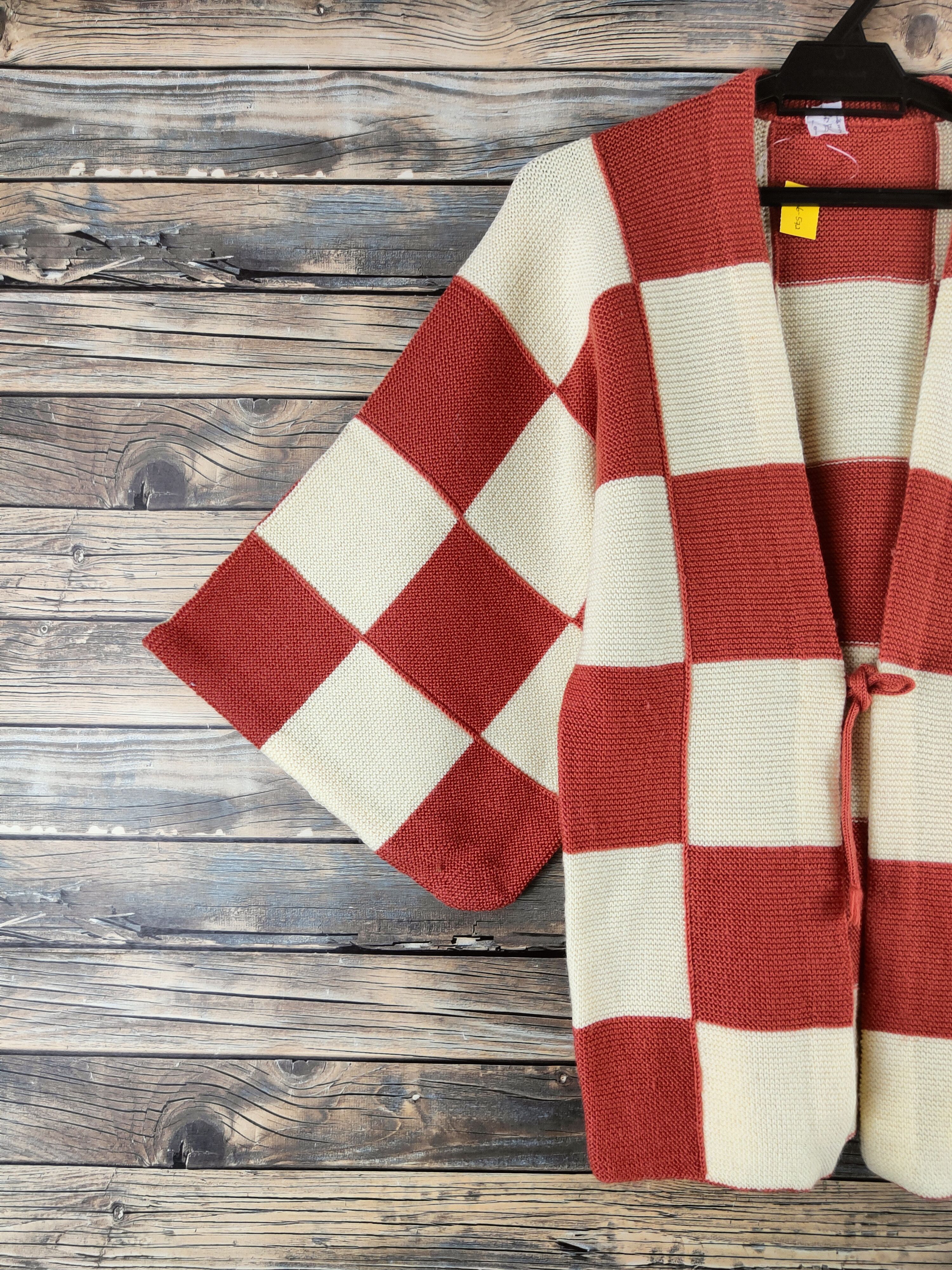 Japanese Brand DL Japan vintage Knitwear cardigan Kimono #46-572 Size US M / EU 48-50 / 2 - 3 Thumbnail