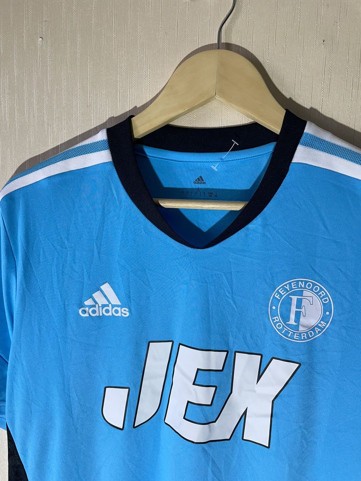 Adidas Adidas Feyenoord Rotterdam 2022 blokecore soccer jersey Size US L / EU 52-54 / 3 - 3 Thumbnail