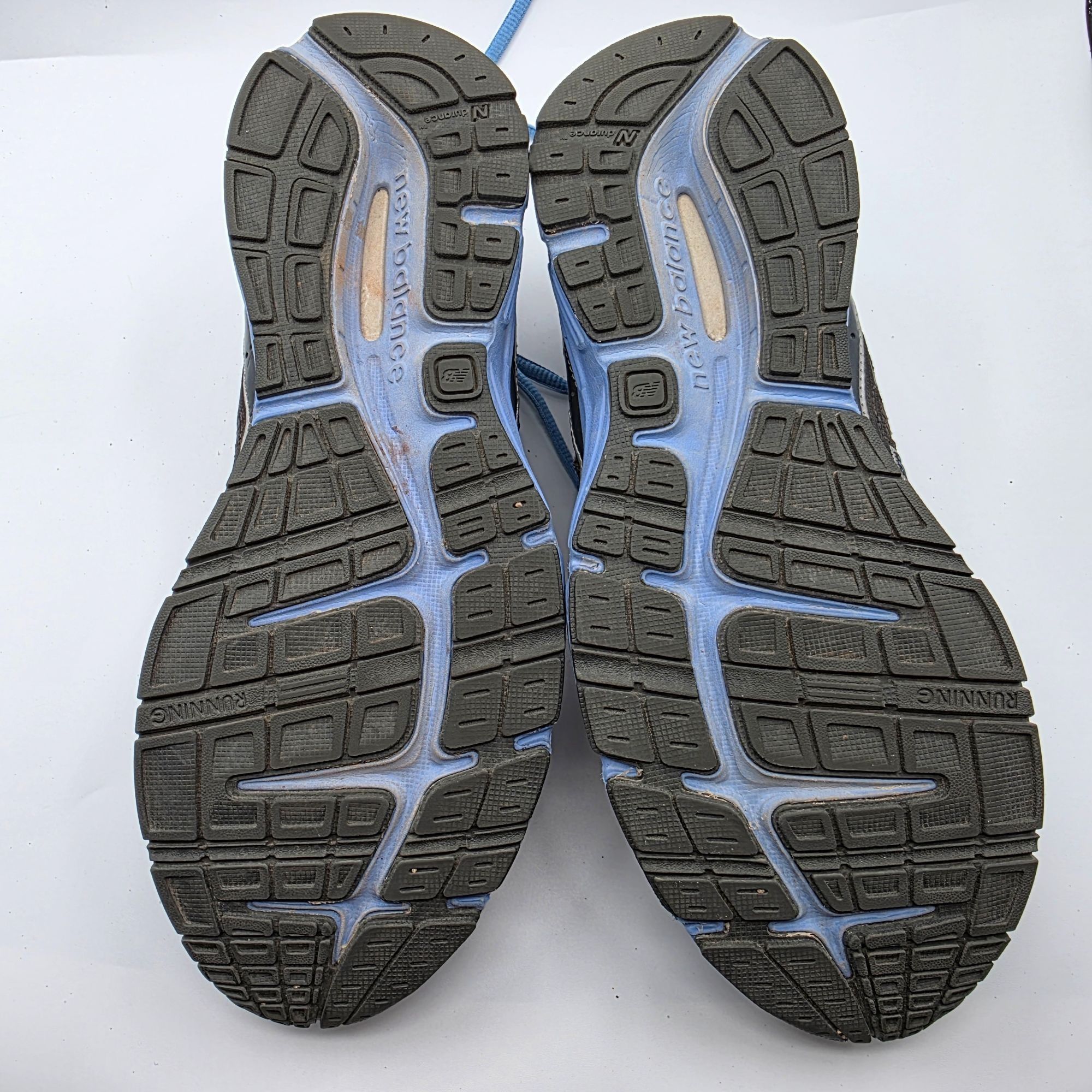 New Balance New Balance 490 Womens Size 9 Black Blue Running Shoes Athle Size US 9 / IT 39 - 10 Thumbnail