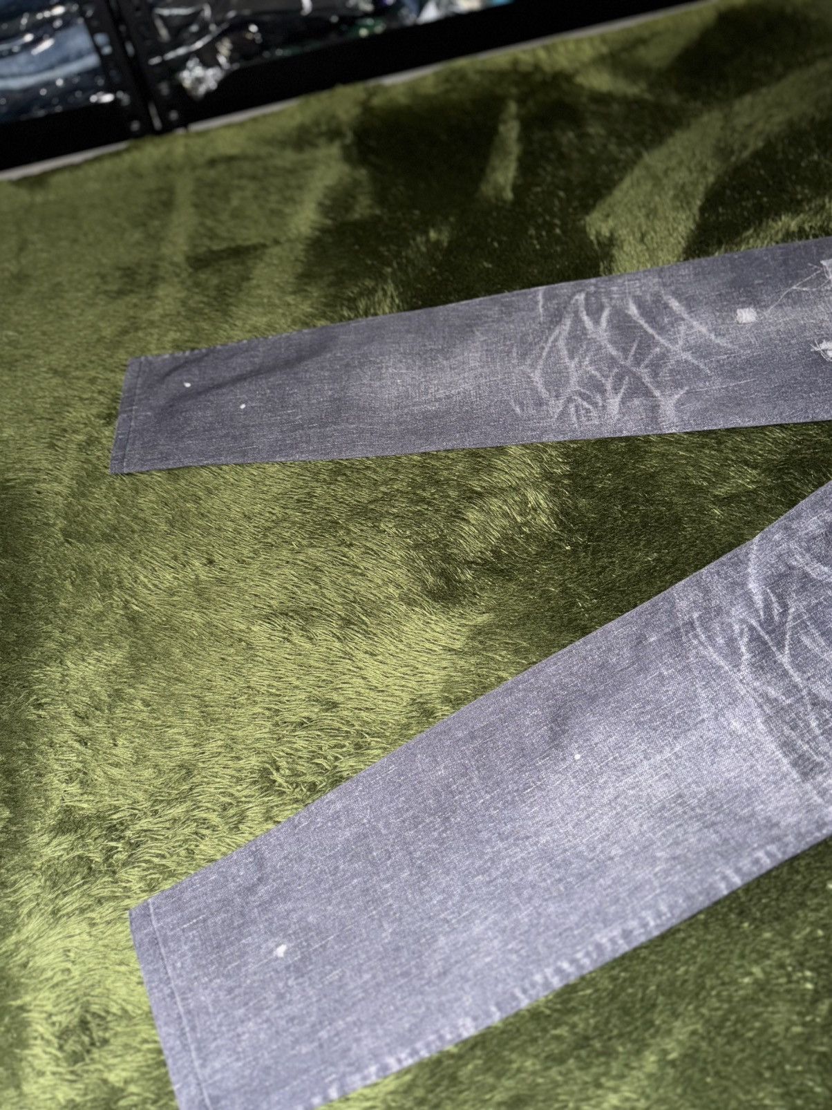Lee [M] Lee MADE IN JAPAN Repair-Print Cotton Pants gray Size US 30 / EU 46 - 12 Thumbnail