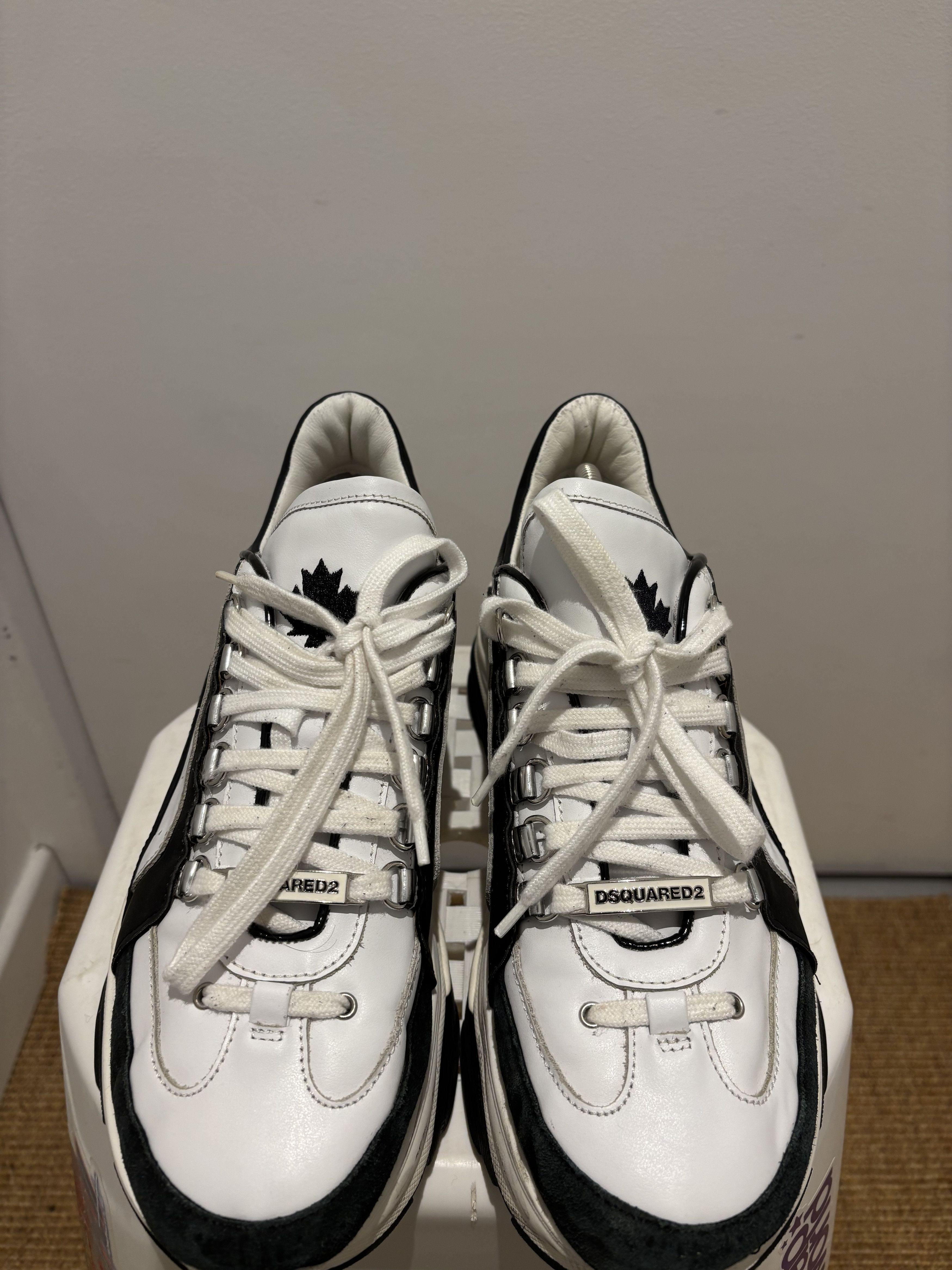 Dsquared2 Basket de luxe Dsquared2 Bumpy 551 Size US 11 / EU 44 - 9 Thumbnail