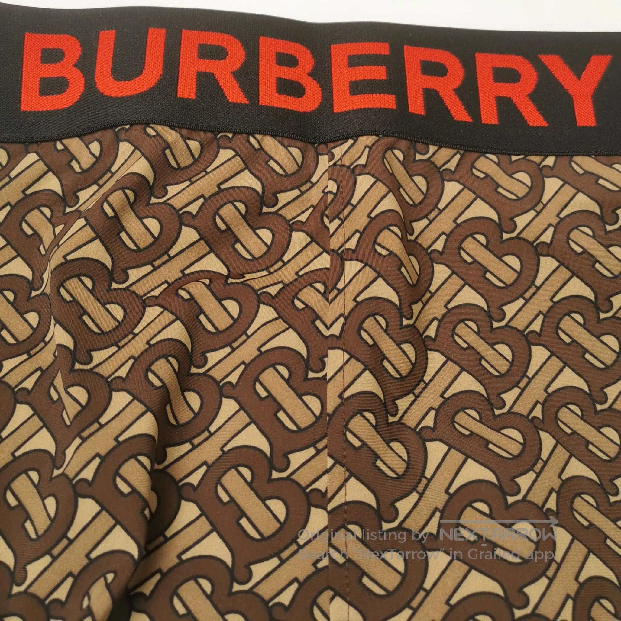 Burberry Burberry Logo Print Long Pants in M Size . Size US 28 / EU 44 - 1 Thumbnail