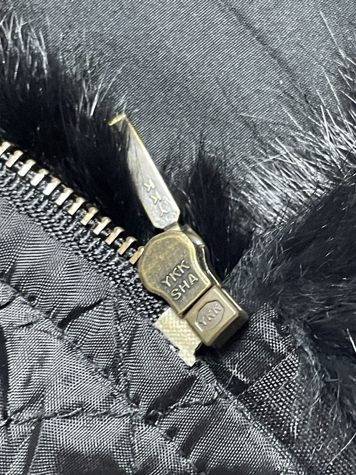 Michel Klein 2000’s Michel Klein - Vkei Style Black Faux Fur Jacket Size US S / EU 44-46 / 1 - 10 Thumbnail