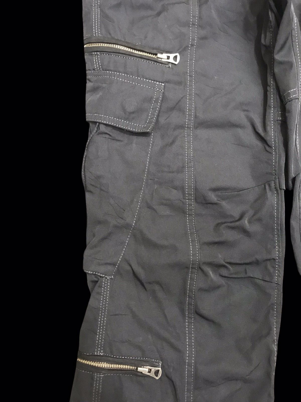 Designer 💥SUPER FLARE 💥THE OLD CIRCUS DESIGNE MULTIPOCKET PANT F293 Size US 31 - 6 Thumbnail