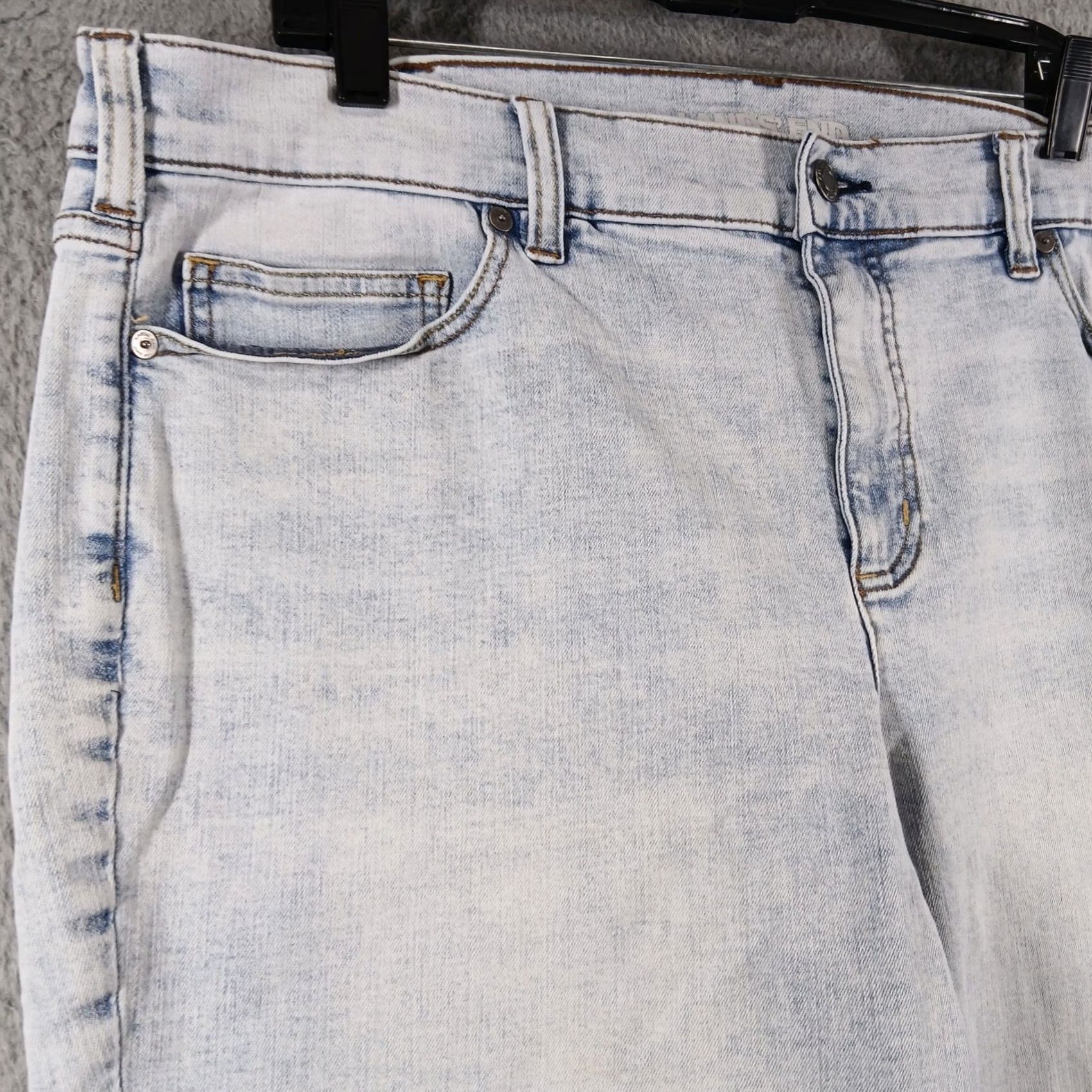 Lands' End VINTAGE? Lands' End High Rise Slim Ankle Jeans Light Wash Stretch Plus Size 20W Women Denim 5-Pocket 26in Inseam Size 42" / US 20 - 6 Thumbnail