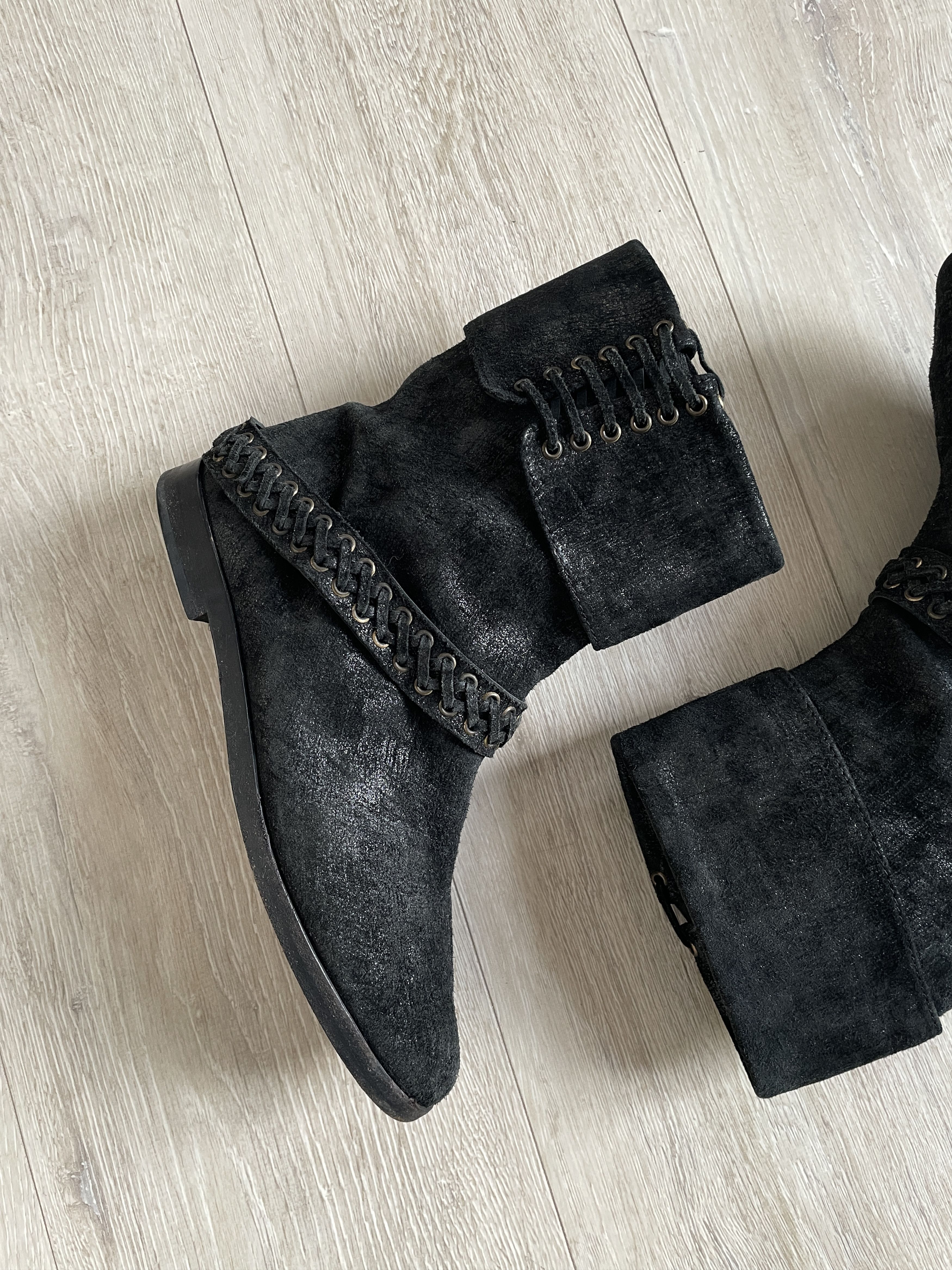Balmain Balmain AW11 waxed boots by Christophe Decarnin Size US 7 / IT 37 - 5 Thumbnail