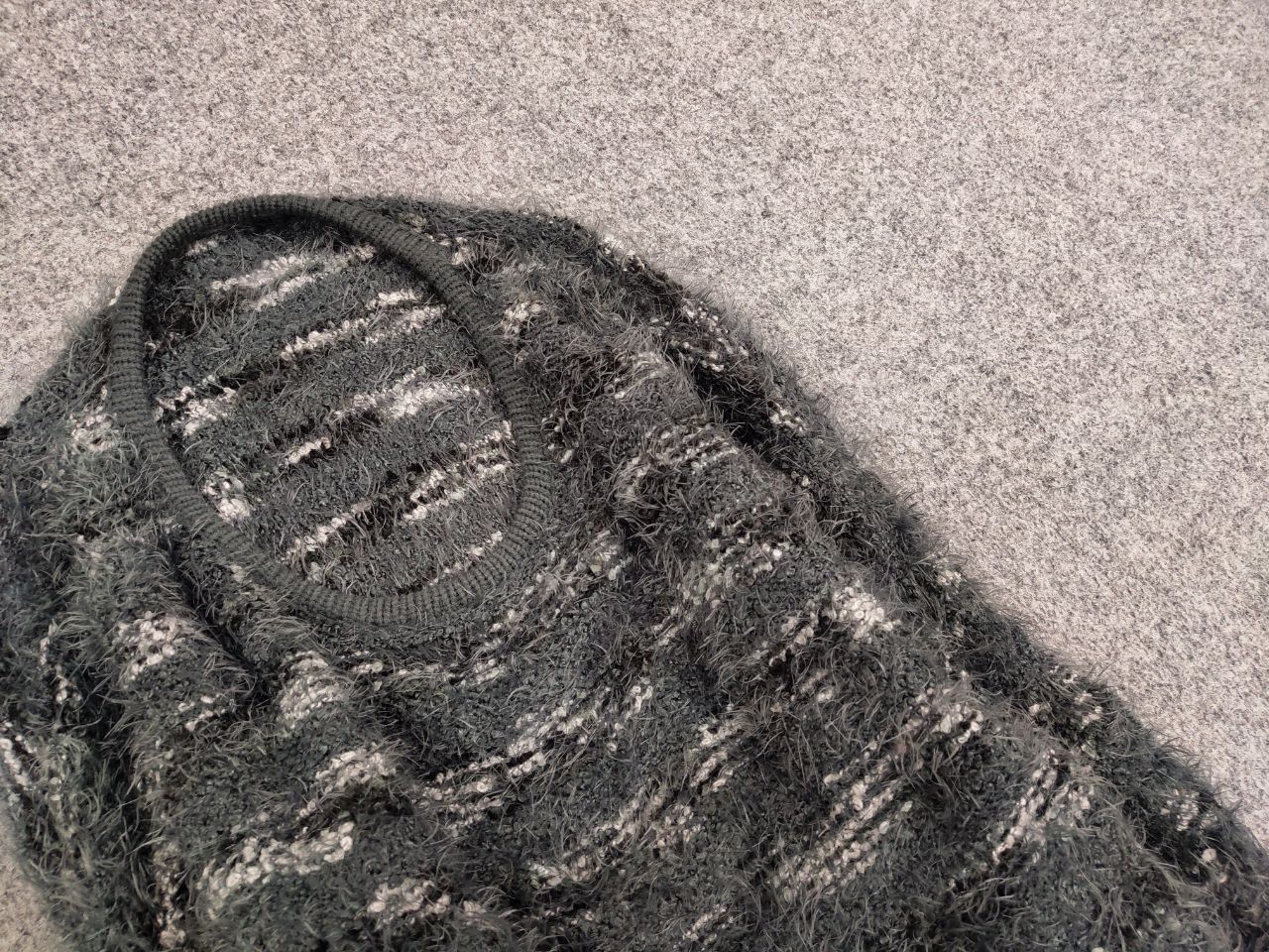 If Six Was Nine Fur Sweater Yohji Yamamoto Junya Watanabe Playboi Carti Styl Size US L / EU 52-54 / 3 - 11 Thumbnail