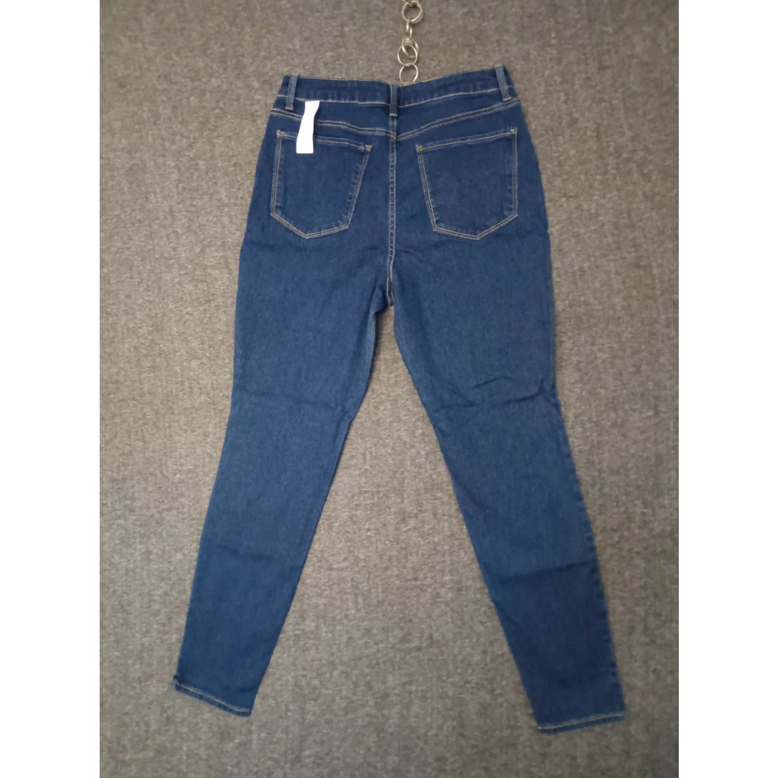 Vintage No Boundaries Women's Denim Jeans Juniors Skinny Tapered Size 11 Size 32" / US 10 / IT 46 - 2 Thumbnail