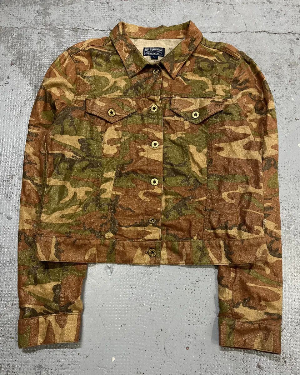 Polo Ralph Lauren Ralph Lauren Shiny Camo Tucker Jacket Size US S / EU 44-46 / 1 - 5 Thumbnail