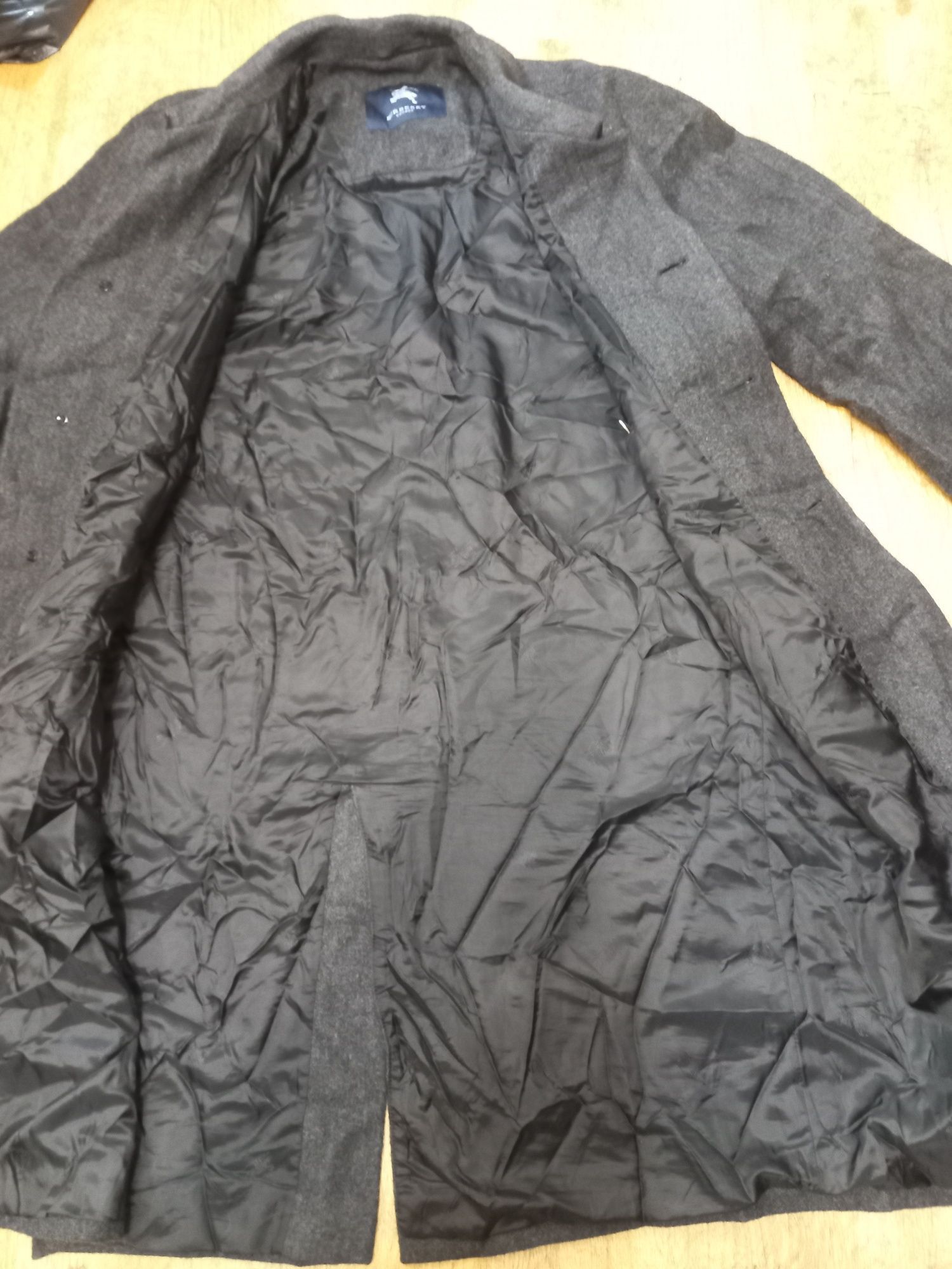 Burberry Burberry Wool Coat Size US XL / EU 56 / 4 - 4 Thumbnail