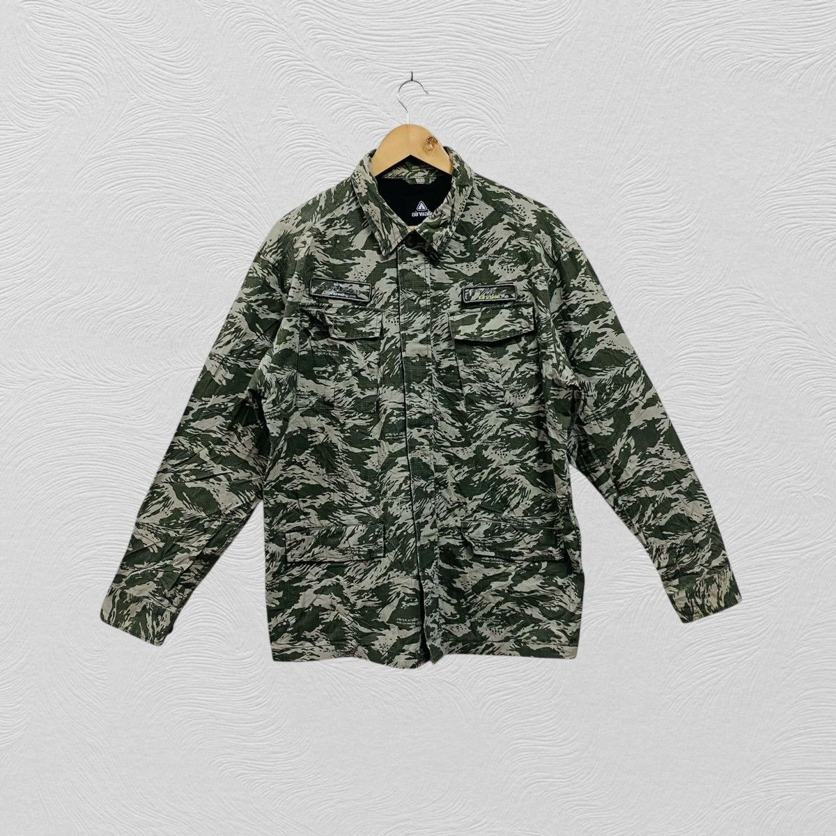 Hysteric Glamour Airwalk camo shirt jacket Hysteric Style Size US L / EU 52-54 / 3 - 1 Thumbnail