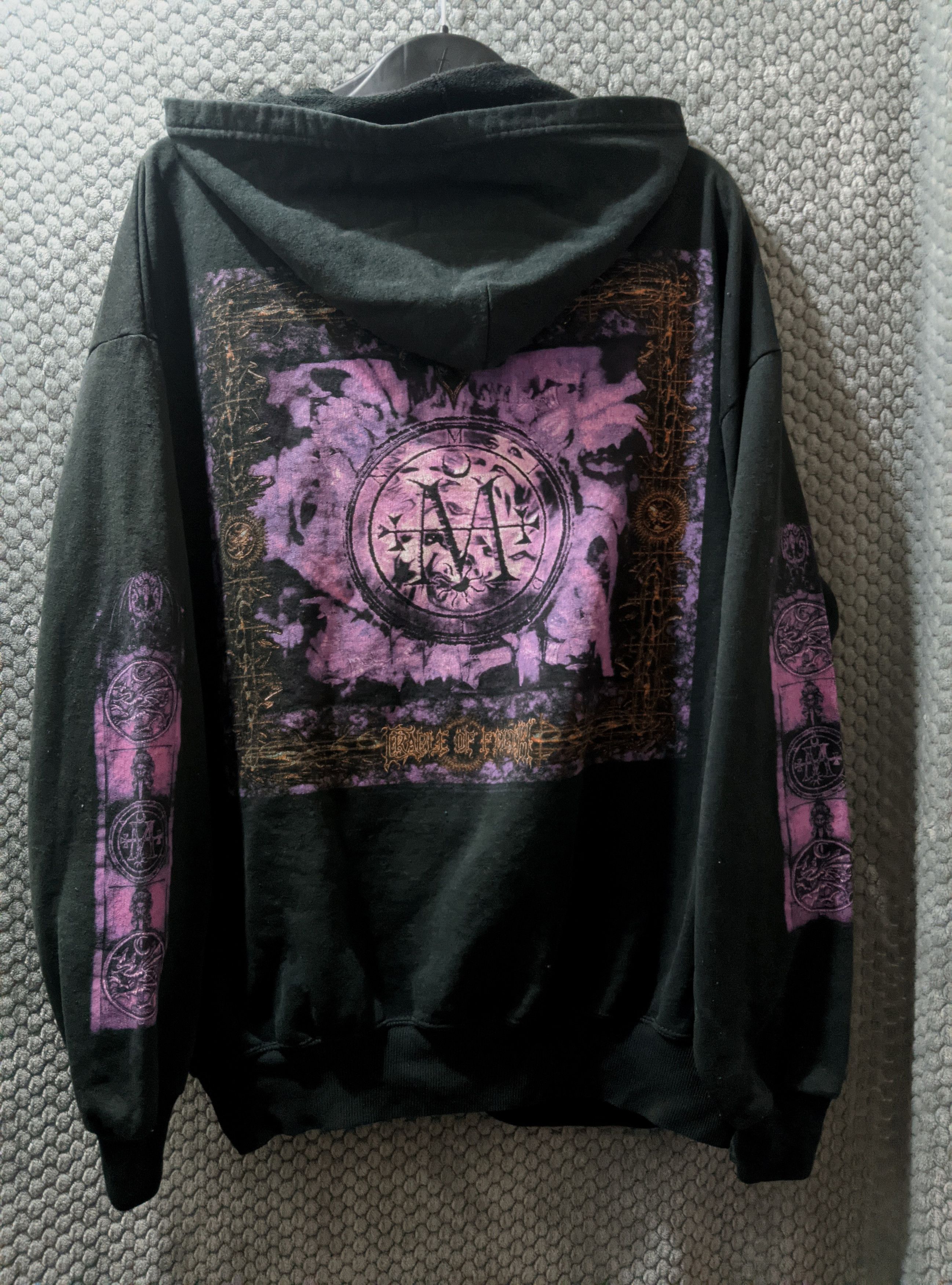 Band Tees Very Rare Vintage Vintage 2000 cradle of filth midian metal hoodie Grailed