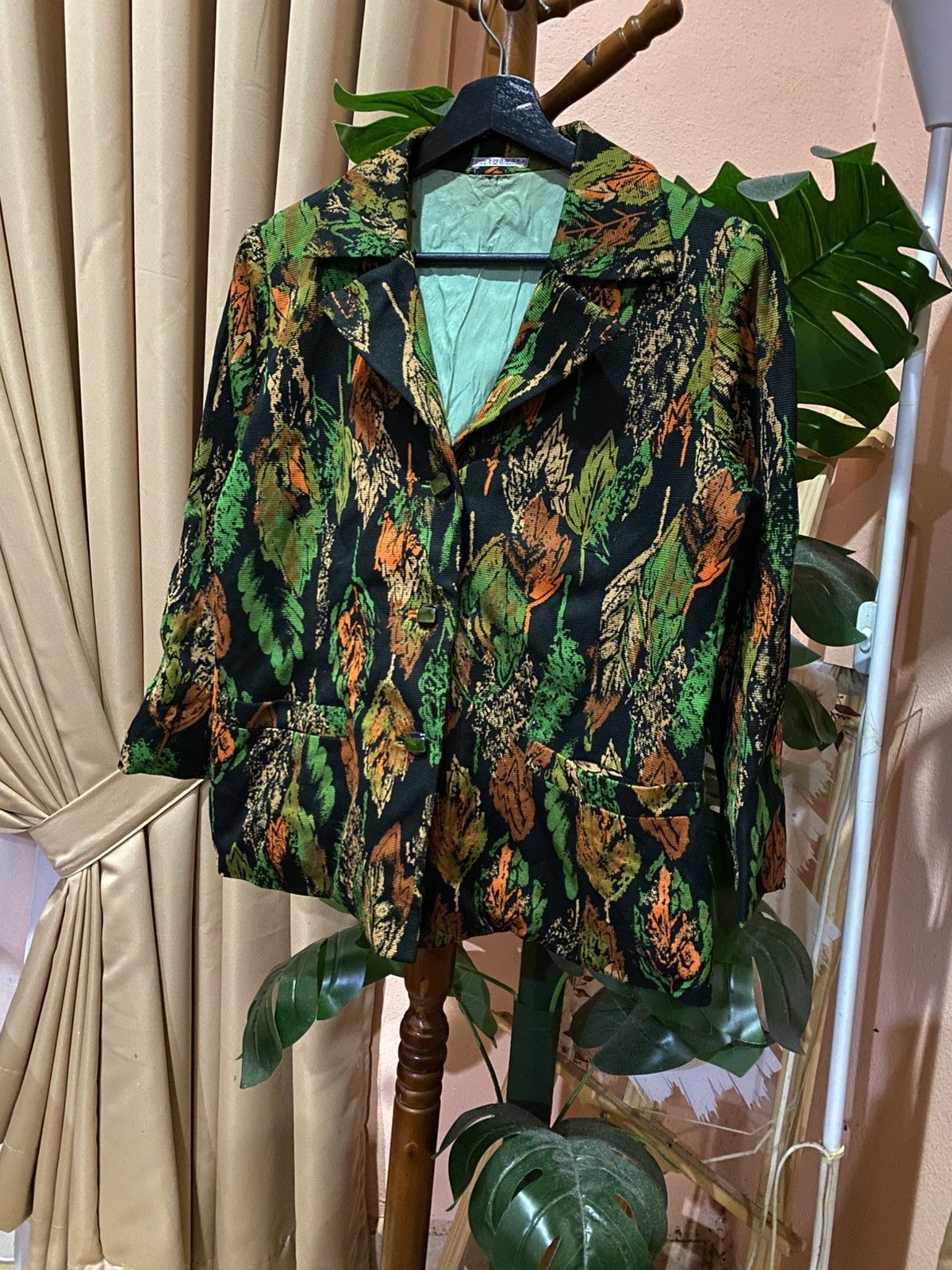 Japanese Brand Vintage 1960s–70s Japanese Tailored Jacket | Autumn Leaf Size M / US 6-8 / IT 42-44 - 4 Thumbnail