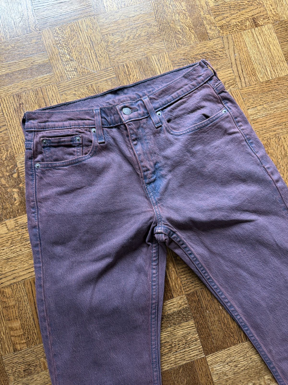 Vintage Vintage Y2K Levi's 502 Overdyed Denim Jeans Size US 30 / EU 46 - 3 Thumbnail