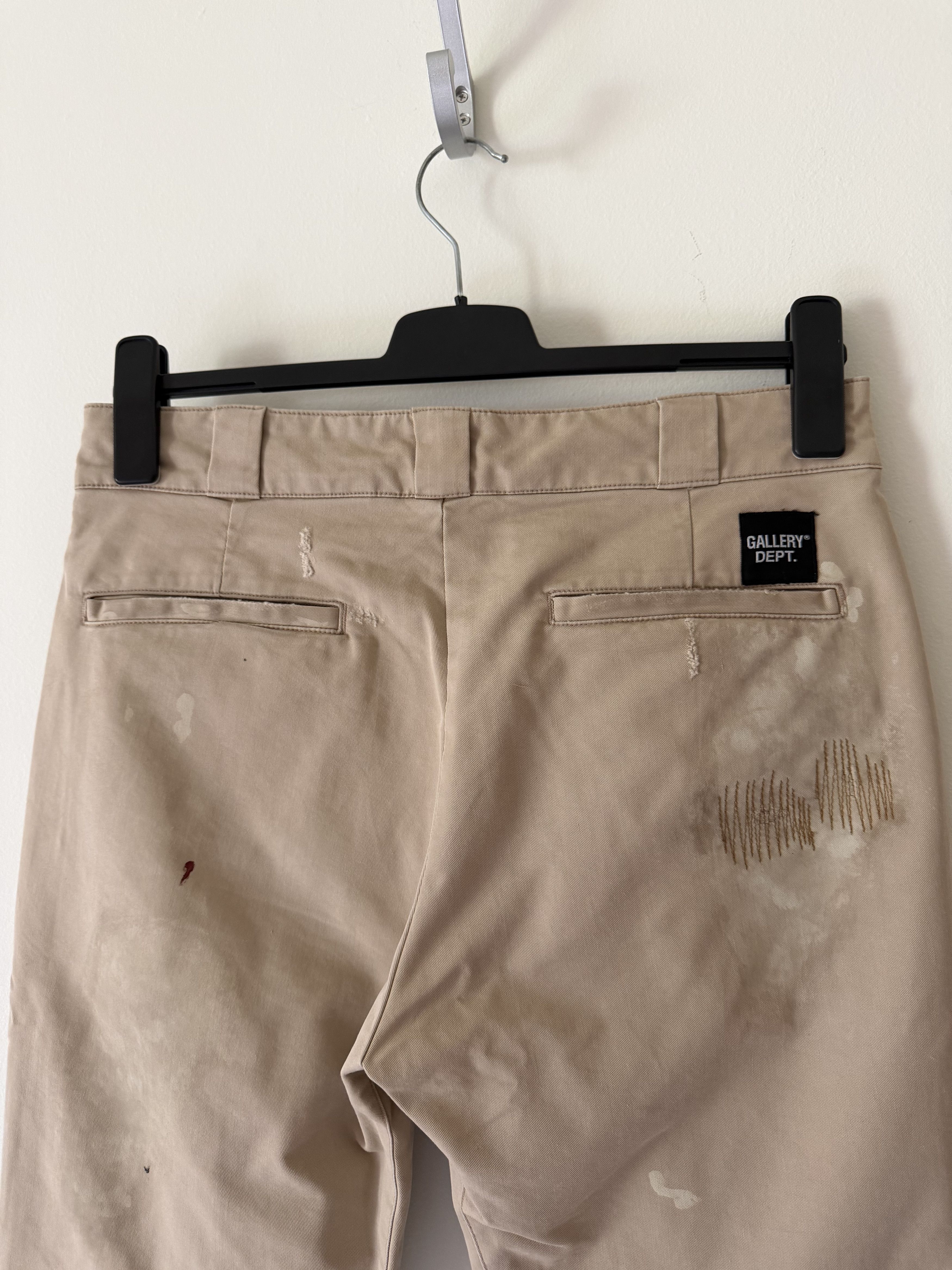 Gallery Dept. Gallery Dept Rico Chino Flare Pants in Tan Size US 33 - 7 Thumbnail