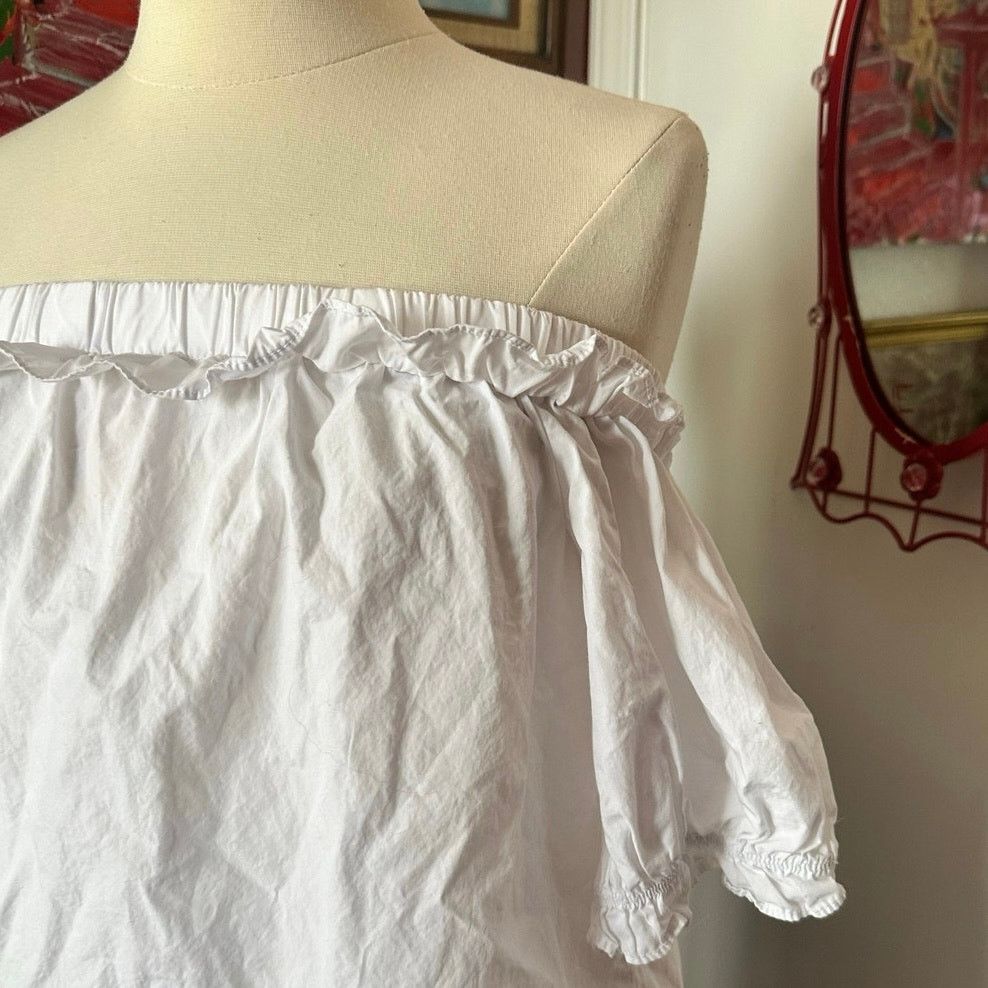 Other vineyard vines off the shpulder white top blouse Size S / US 4 / IT 40 - 2 Thumbnail