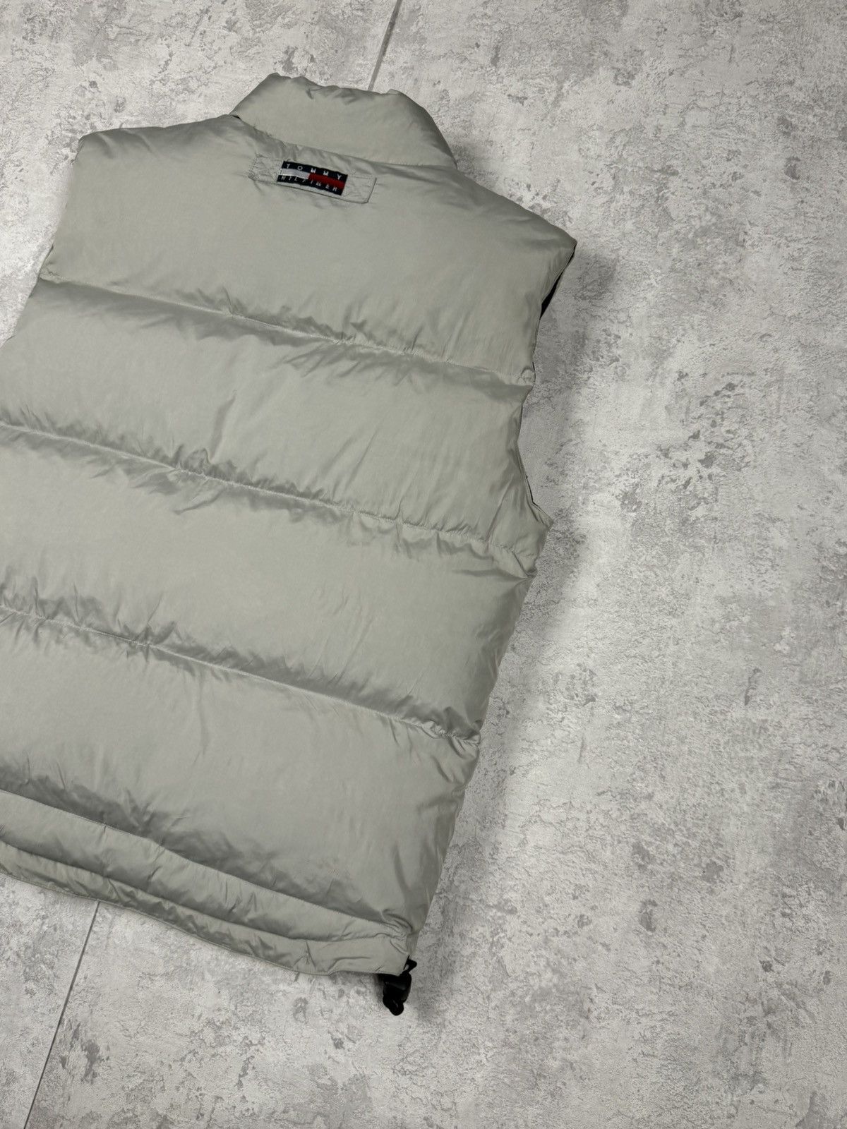 Tommy Hilfiger Tommy Hilfiger Puffer Vest Beige Full Zip Logo Down Gilet Size US S / EU 44-46 / 1 - 10 Thumbnail