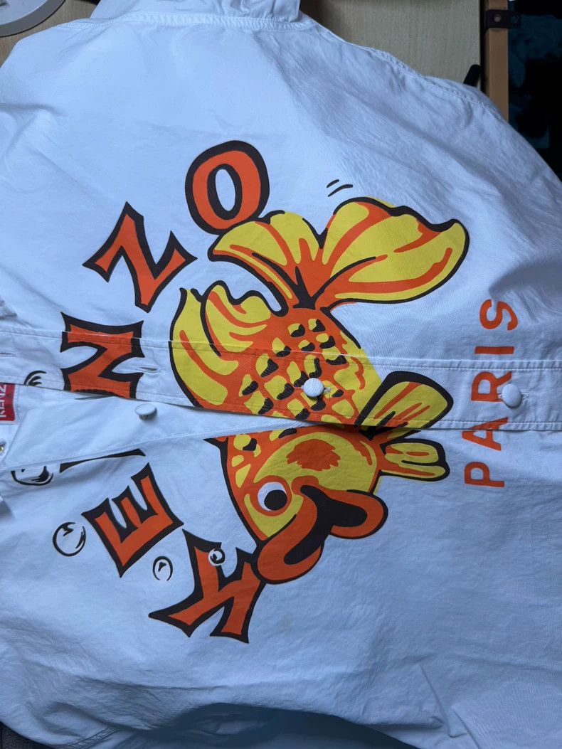 Kenzo KENZO Goldfish shirt Size US M / EU 48-50 / 2 - 2 Thumbnail