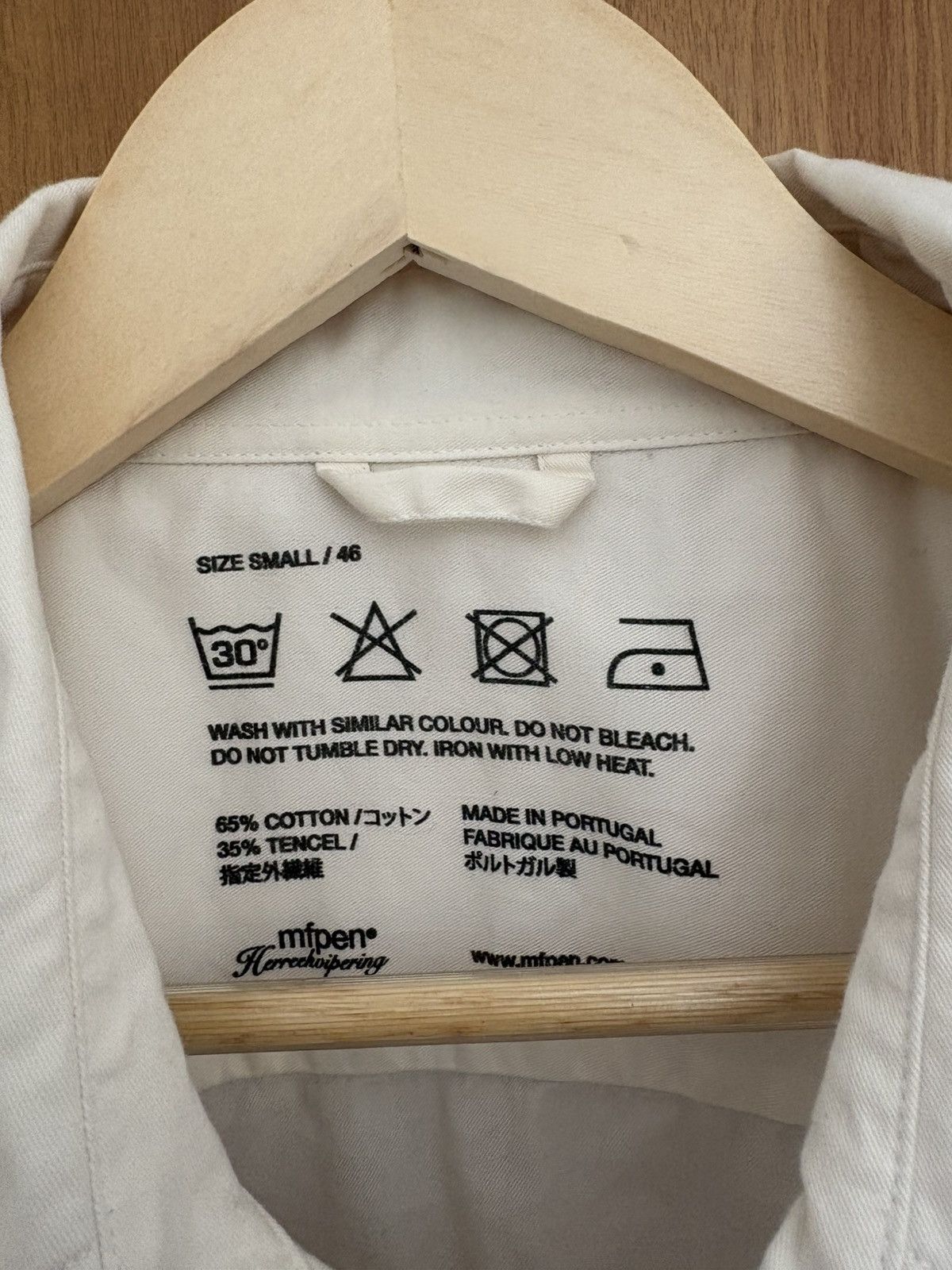Mfpen Exact Shirt Optic White Size US S / EU 44-46 / 1 - 3 Thumbnail