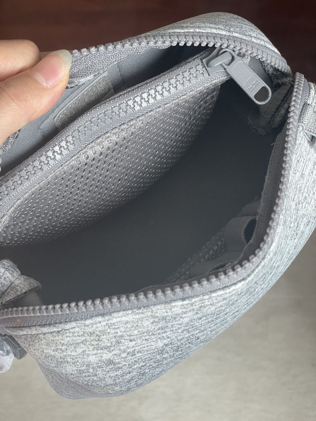 Dagne Dover Dagne Dover Small Hunter Toiletry Bag in Heather grey Size ONE SIZE - 3 Thumbnail