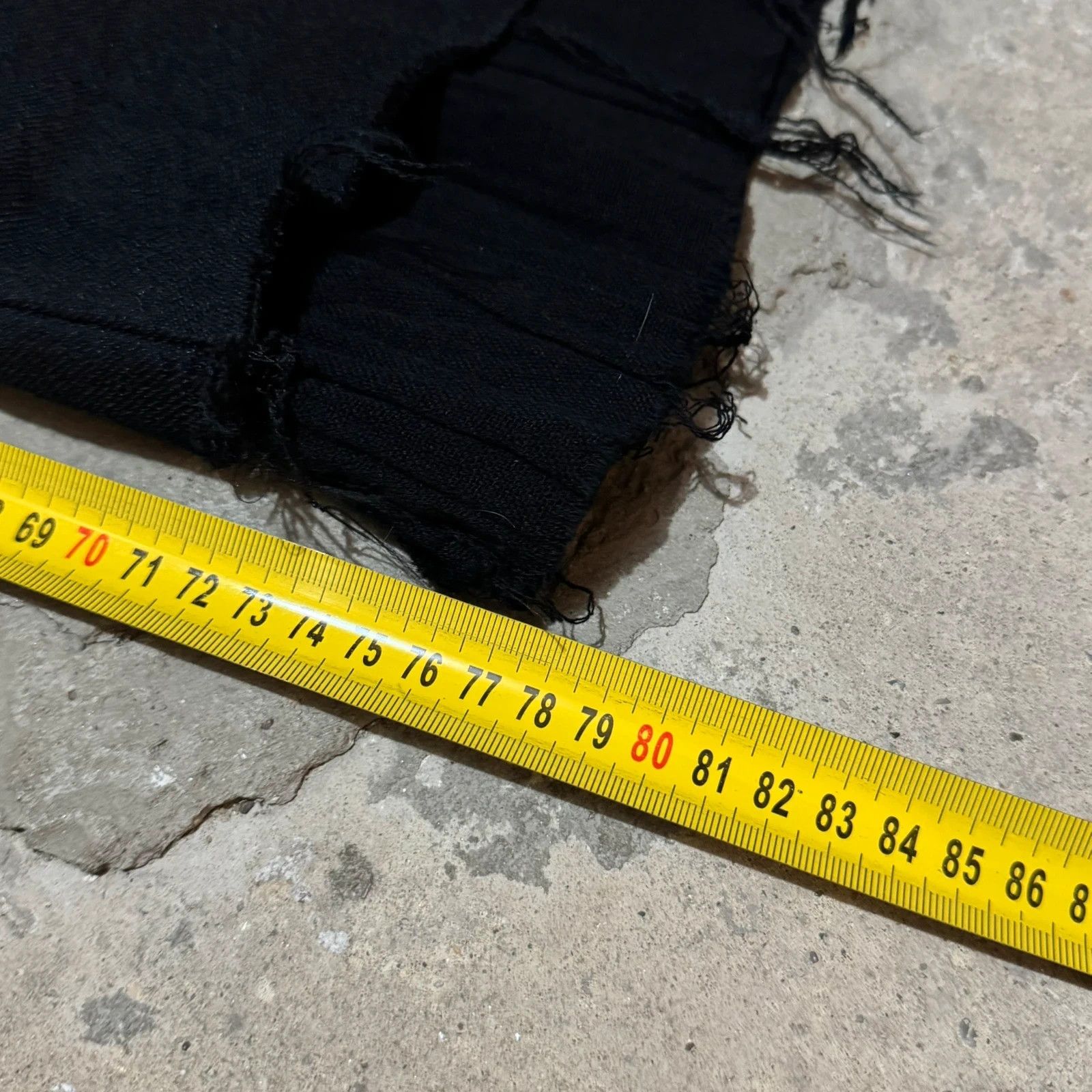 Obscur F/W 11 Obscur cropped layerd wool pants Size US 33 - 9 Thumbnail