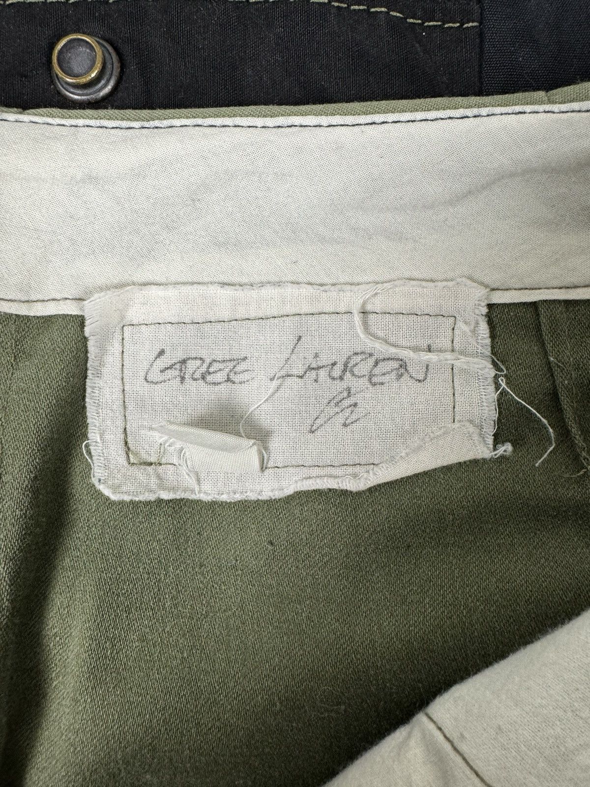 Greg Lauren Fleece / Army Lounge Pant Size US 34 / EU 50 - 3 Thumbnail