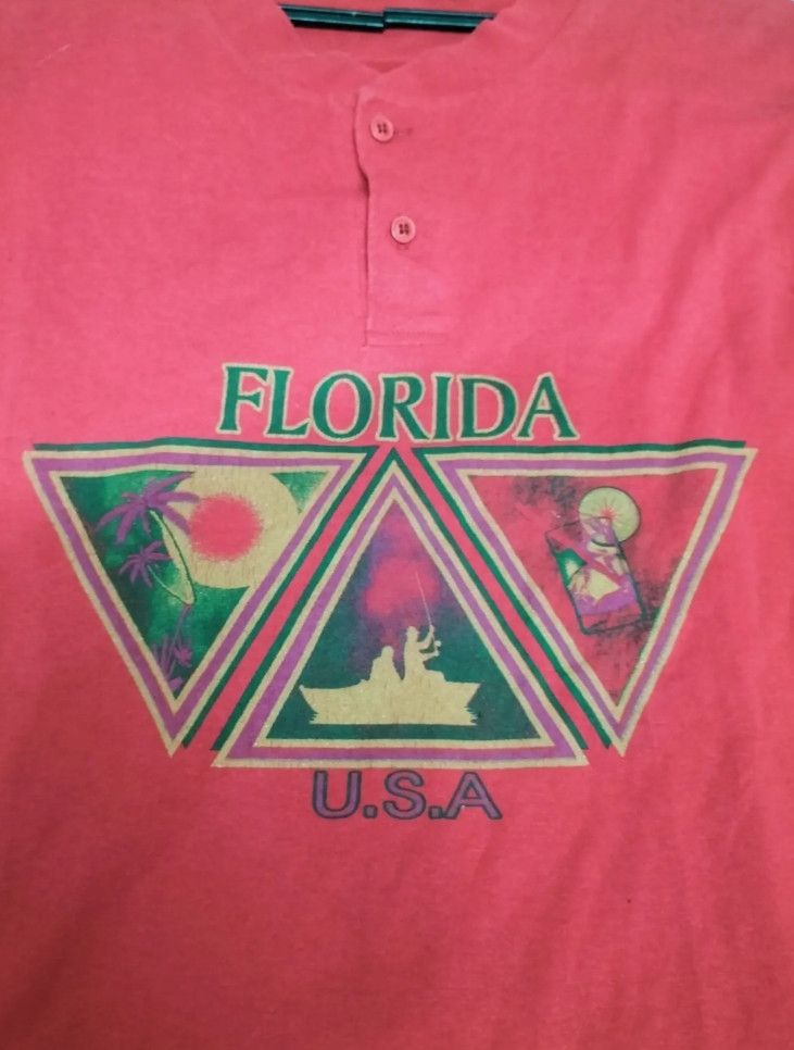 Vintage Vintage Florida tshirt Size US L / EU 52-54 / 3 - 5 Thumbnail