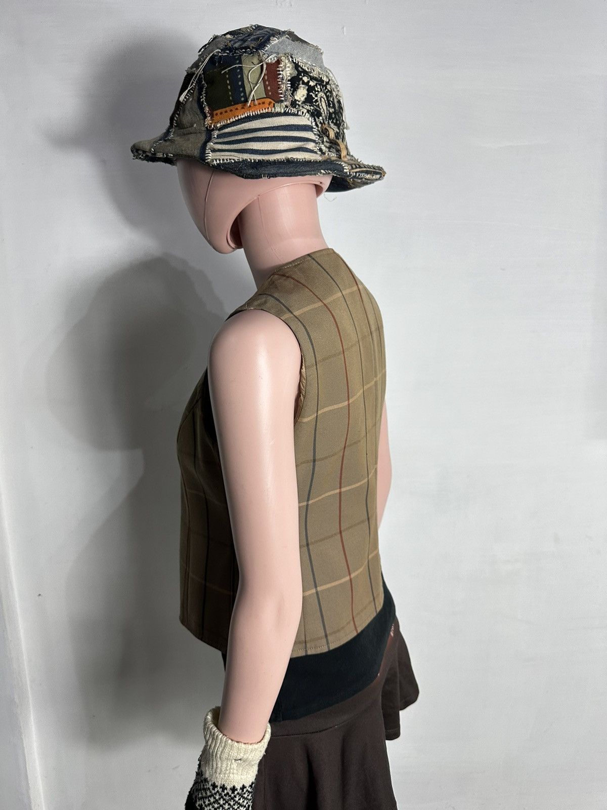 Burberry × Vintage Vintage Burberry Vest Size XS / US 0-2 / IT 36-38 - 3 Thumbnail