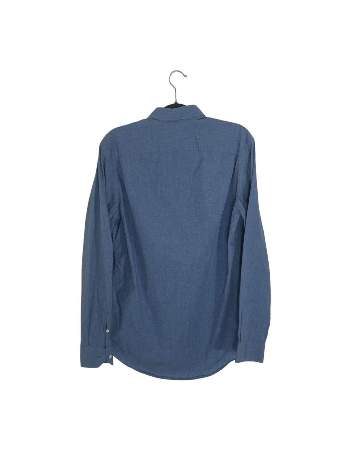 Louis Vuitton Louis Vuitton Men's Button Up Shirt Blue "LV Forever' Size US M / EU 48-50 / 2 - 7 Thumbnail