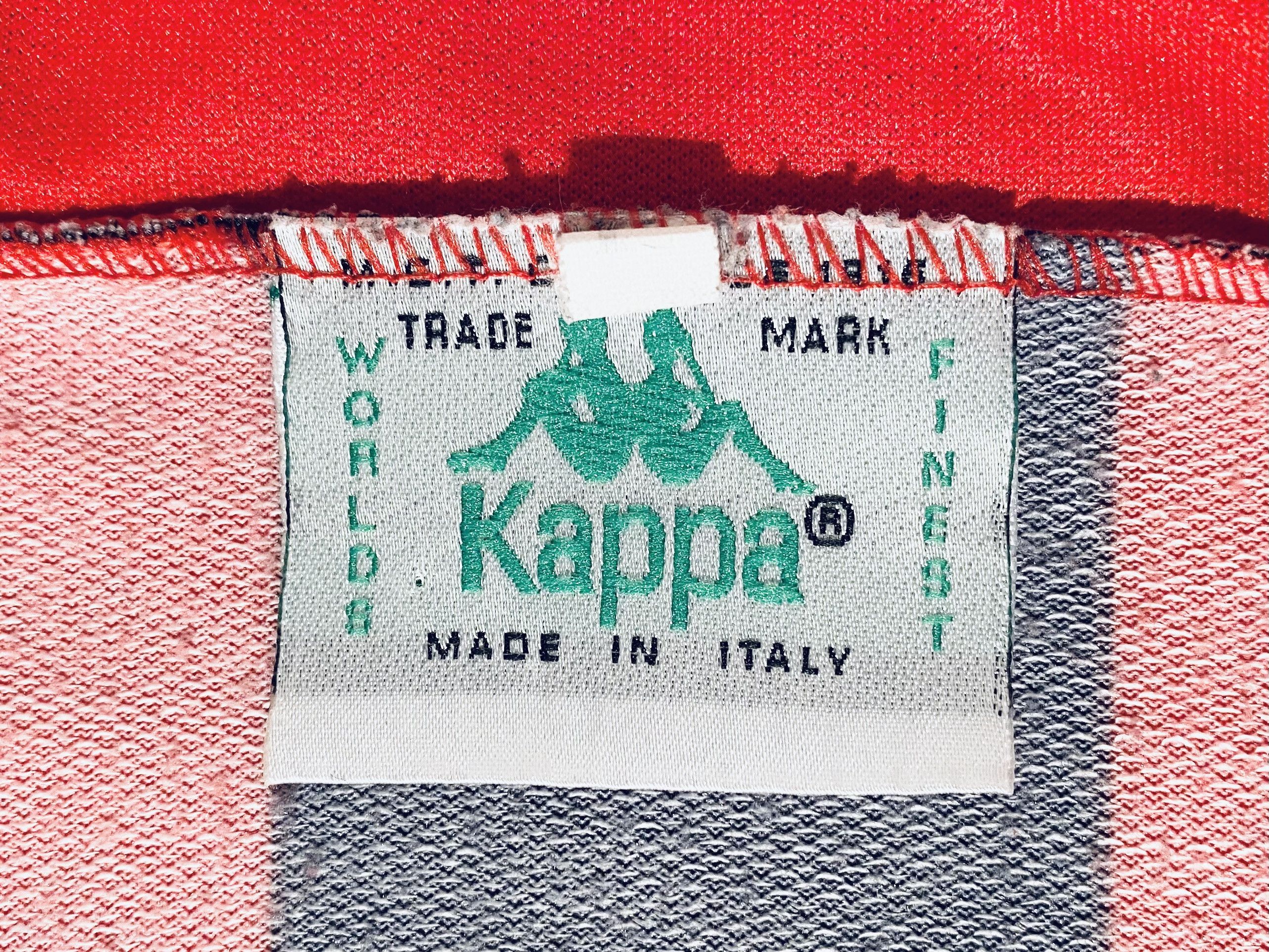 Kappa AC Milan Home Football Shirt 1989 - 1990 / Mediolanum Size US M / EU 48-50 / 2 - 7 Thumbnail