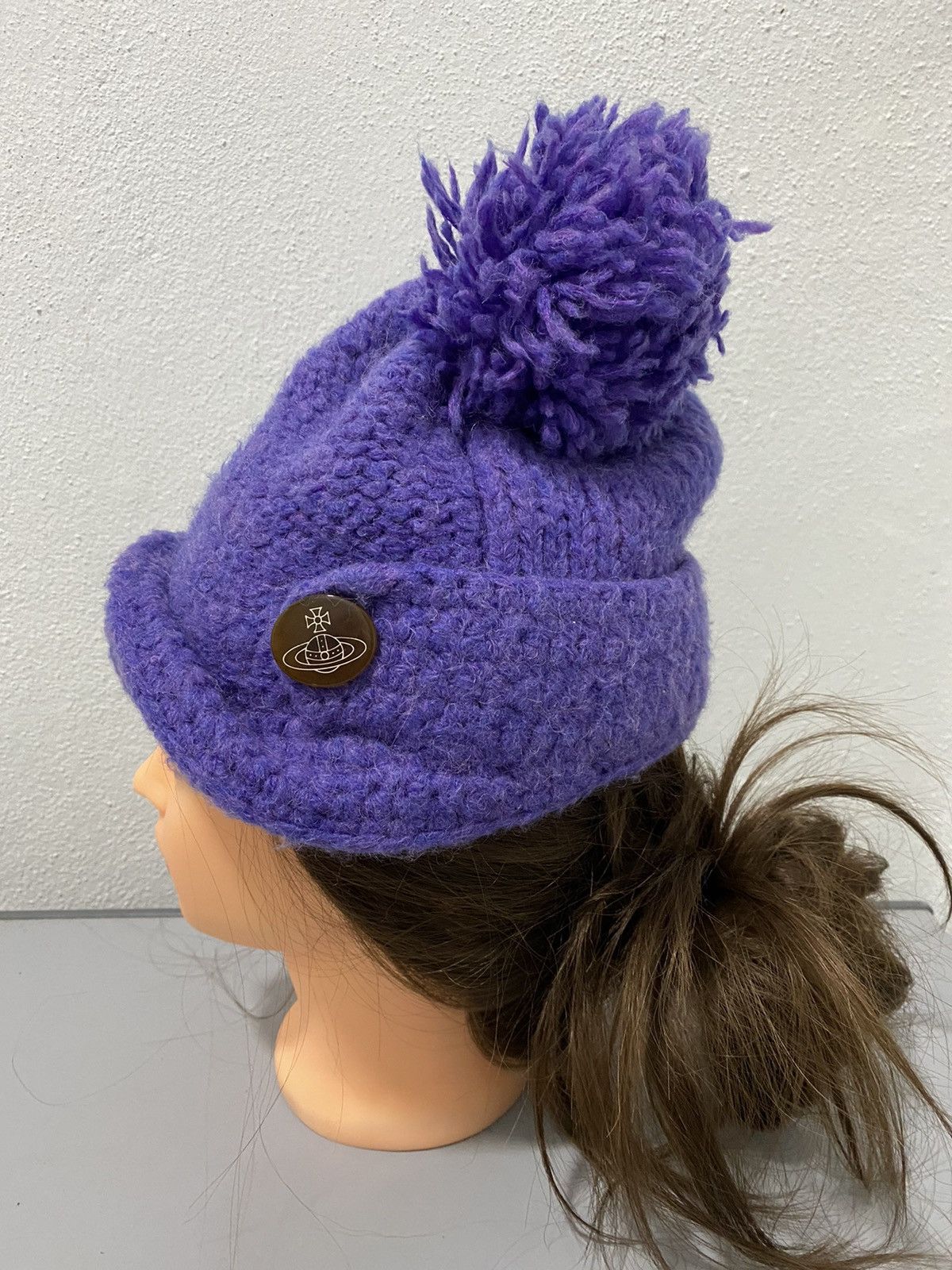 Vivienne Westwood Vivienne Westwood mohair orb Beanie Knit Size ONE SIZE - 4 Thumbnail