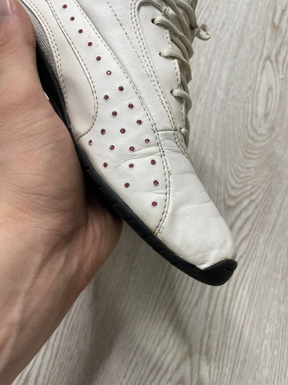 Puma × Vintage Vintage Puma Speed Cat Leather Racing Sneakers Size US 5 / IT 35 - 8 Thumbnail