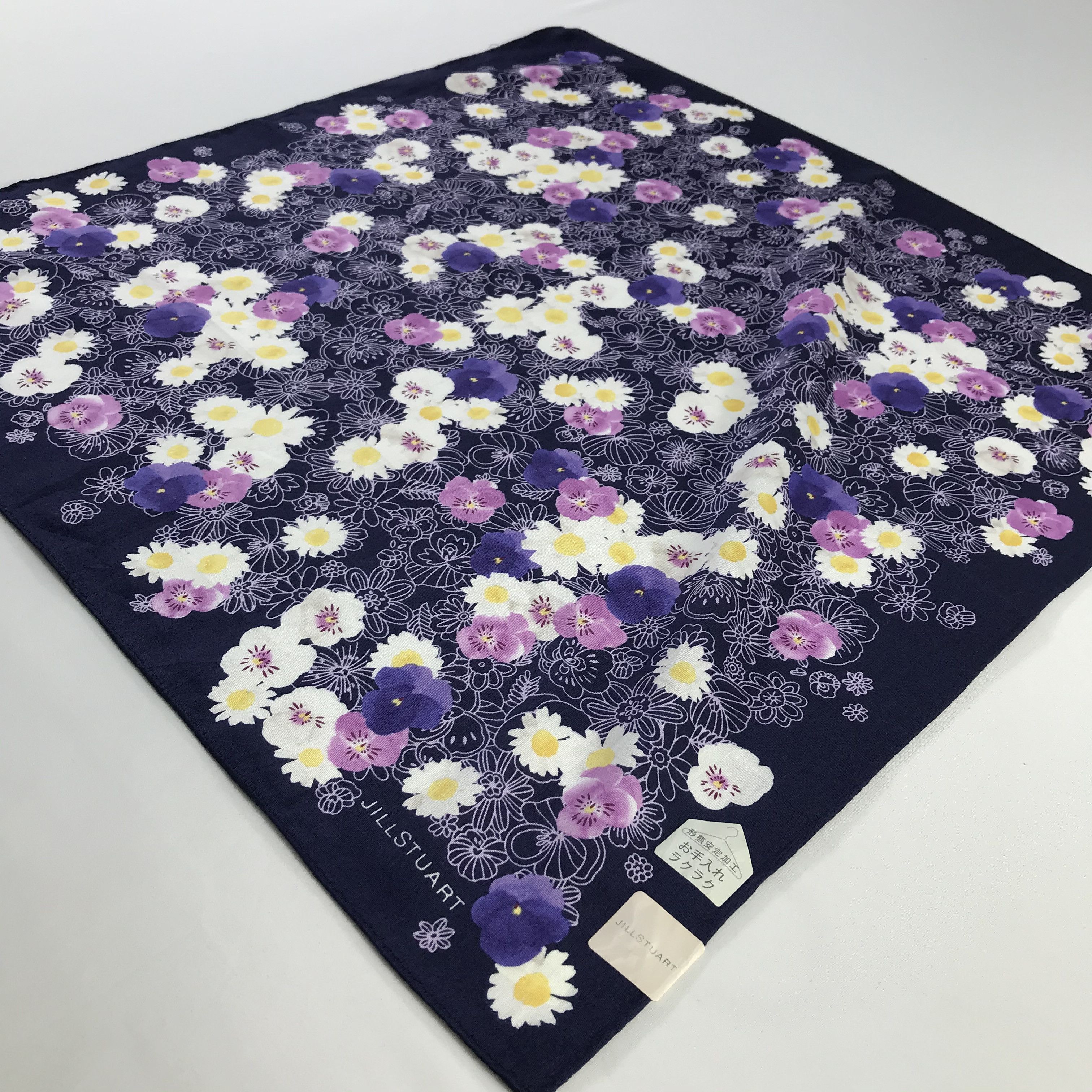 Jil Stuart × Vintage Jil Stuart Bandana / Handkerchief / Neckerchief - S842 Size ONE SIZE - 2 Thumbnail